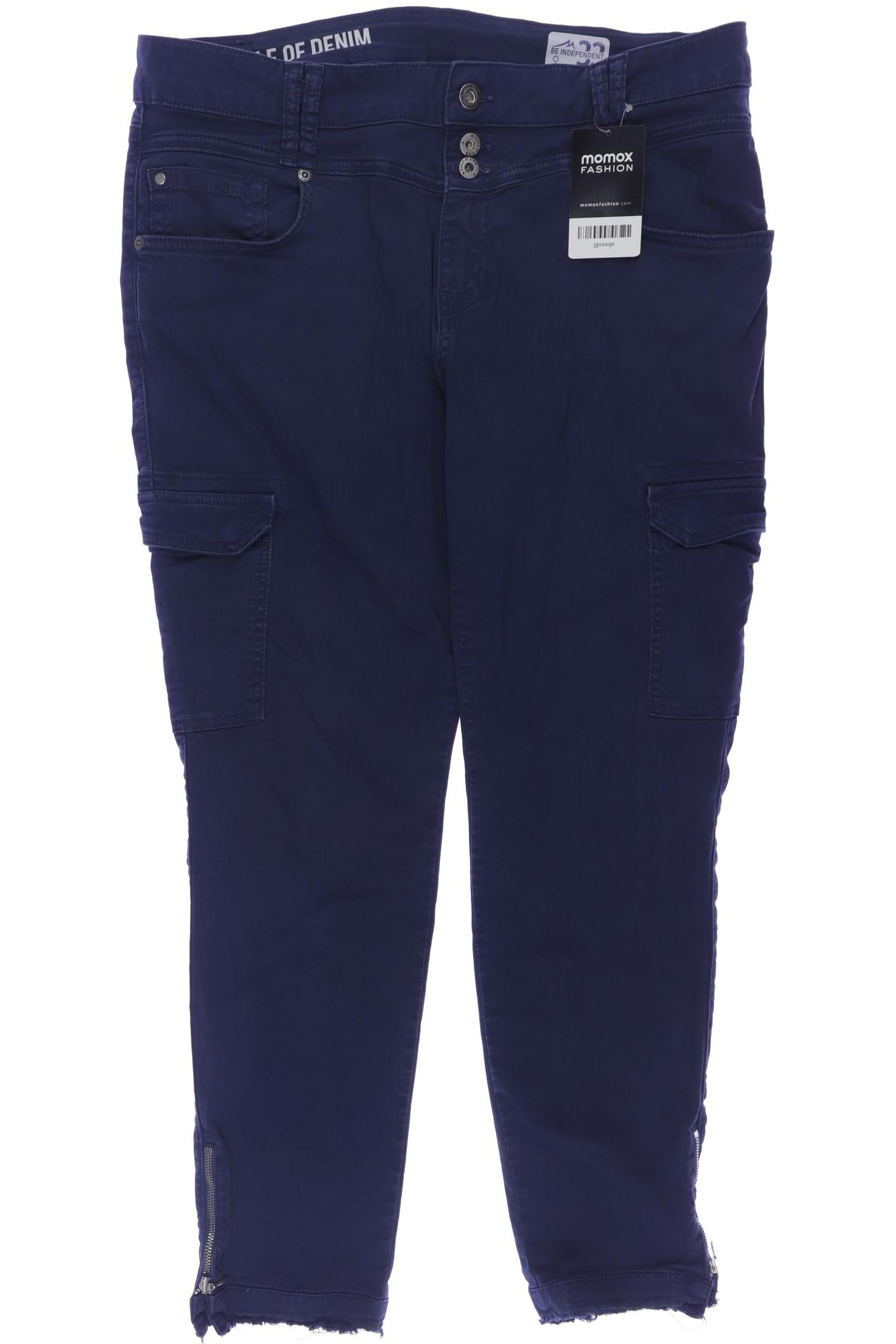 

M.o.d. Miracle of Denim Damen Jeans, marineblau, Gr. 33