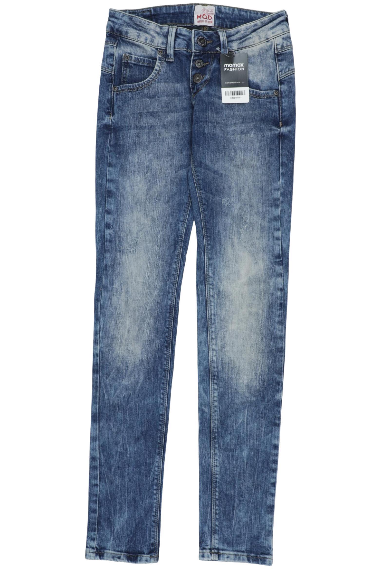 

M.o.d. Miracle of Denim Damen Jeans, blau, Gr. 24