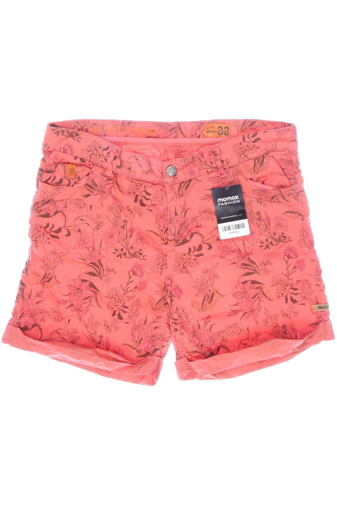 

M.o.d. Miracle of Denim Damen Shorts, rot, Gr. 44