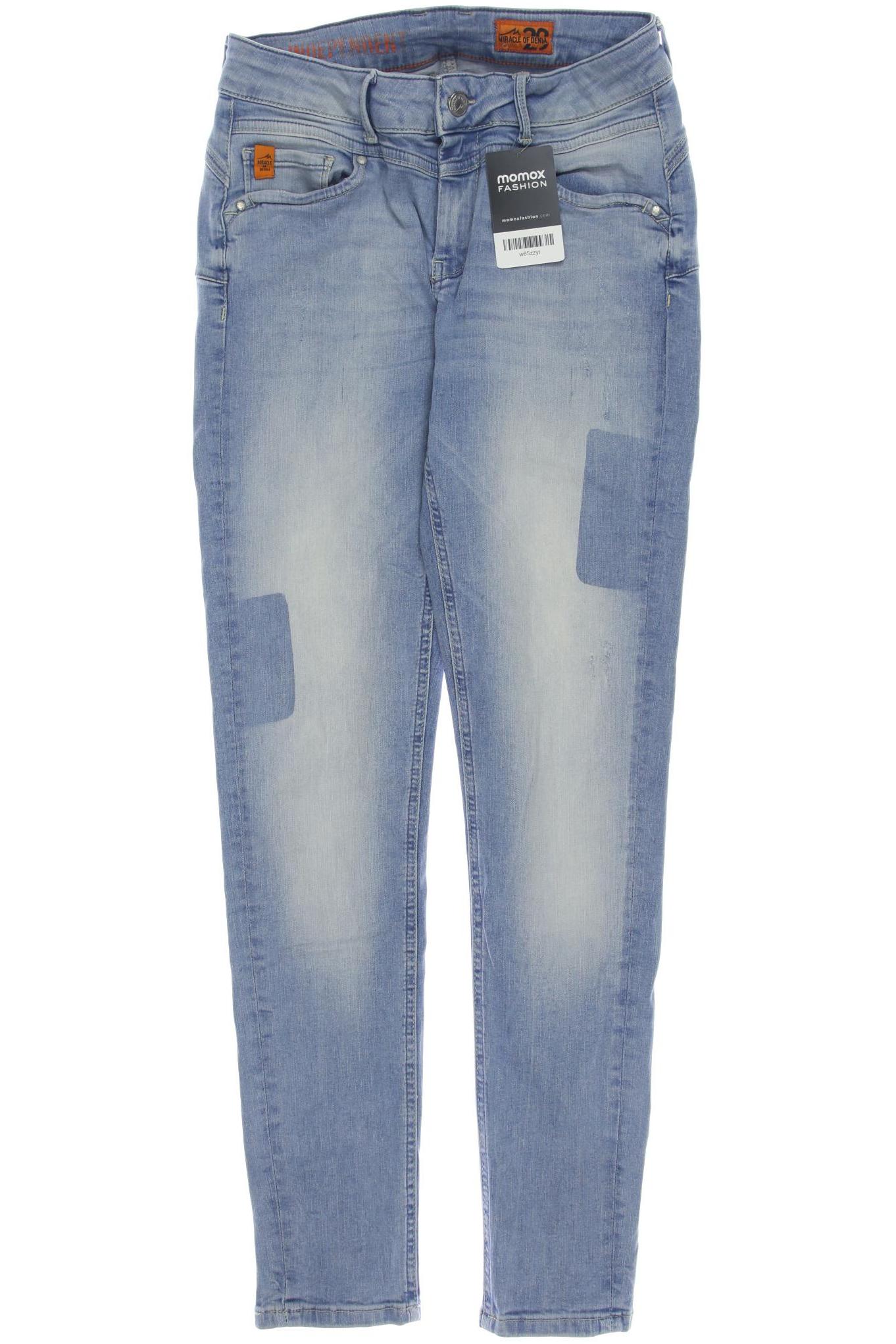 

M.o.d. Miracle of Denim Damen Jeans, weiß, Gr. 25