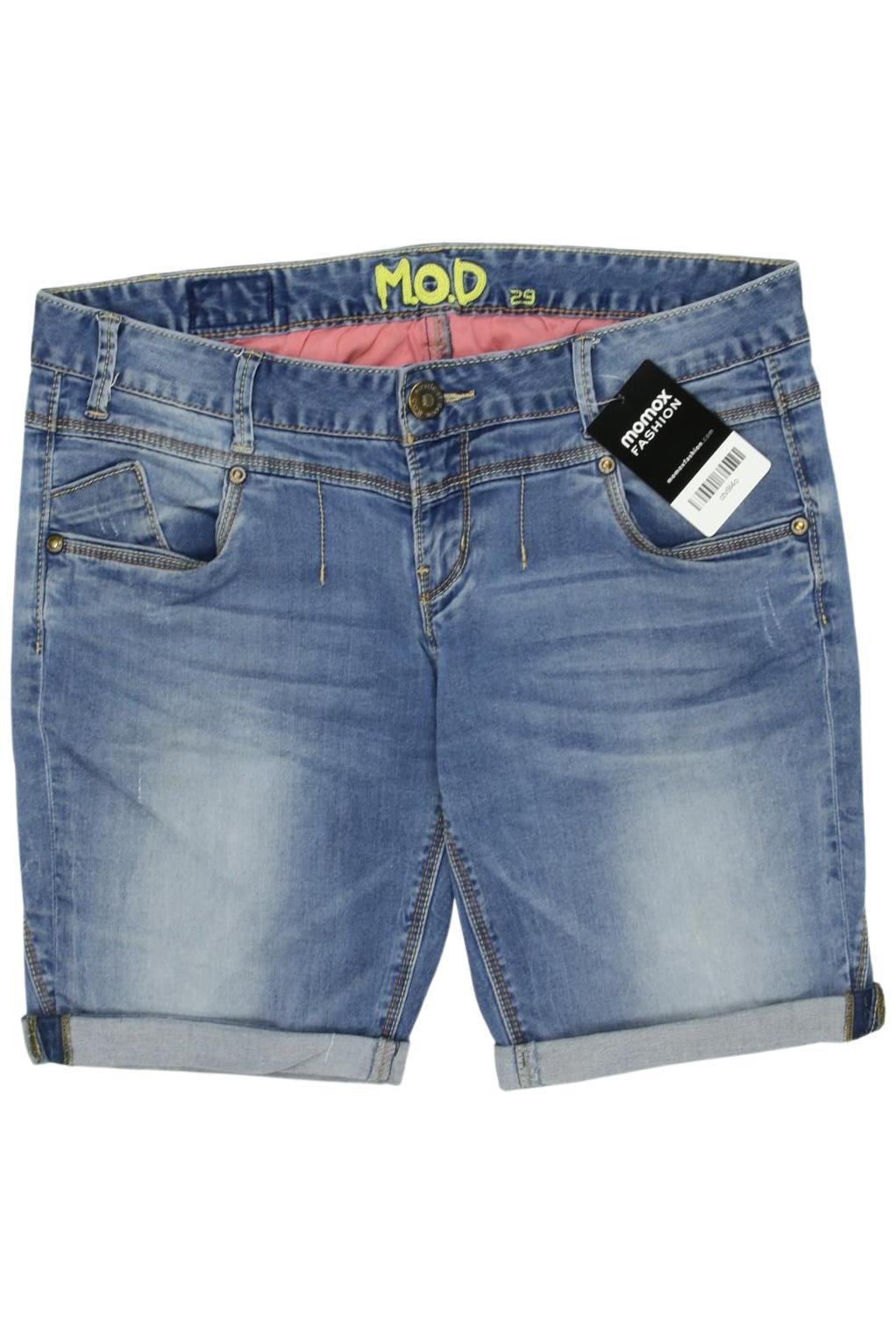 

M.o.d. Miracle of Denim Damen Shorts, blau, Gr. 29