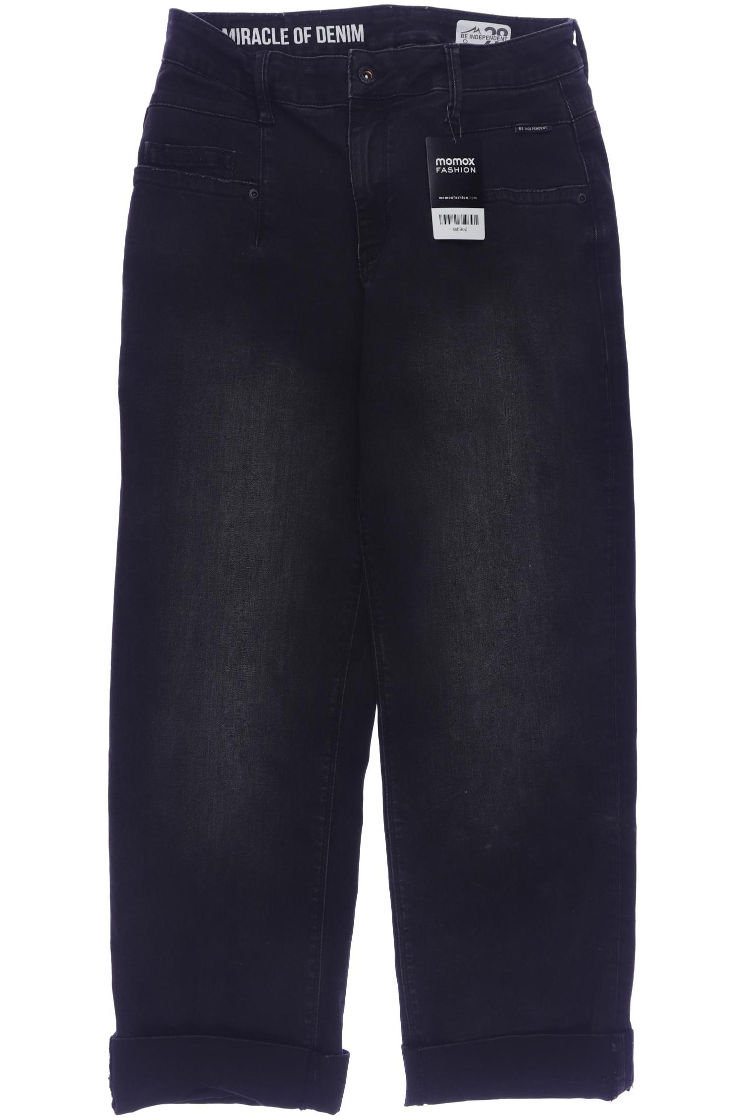 

M.o.d. Miracle of Denim Damen Jeans, schwarz, Gr. 28