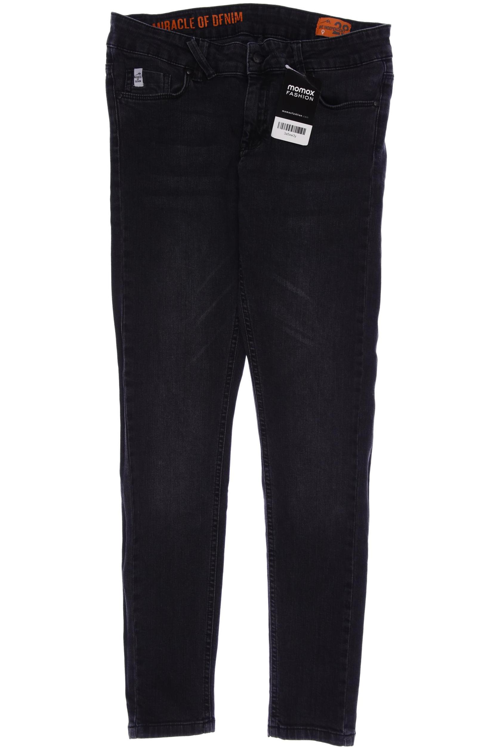 

M.o.d. Miracle of Denim Damen Jeans, grau, Gr. 38