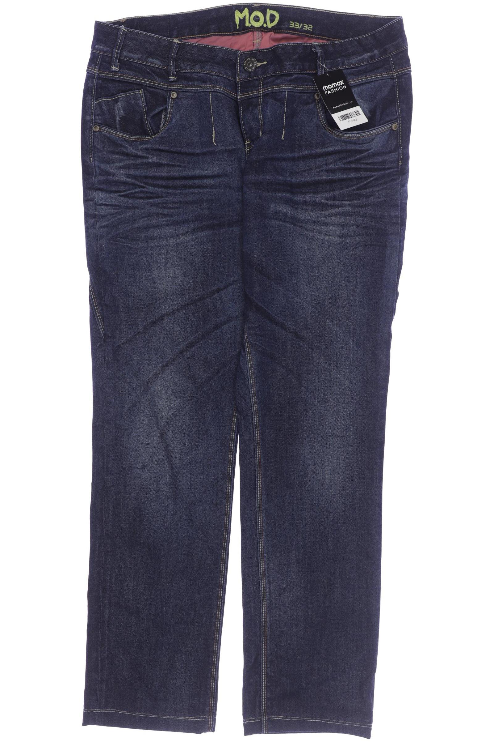 

M.o.d. Miracle of Denim Damen Jeans, marineblau, Gr. 33