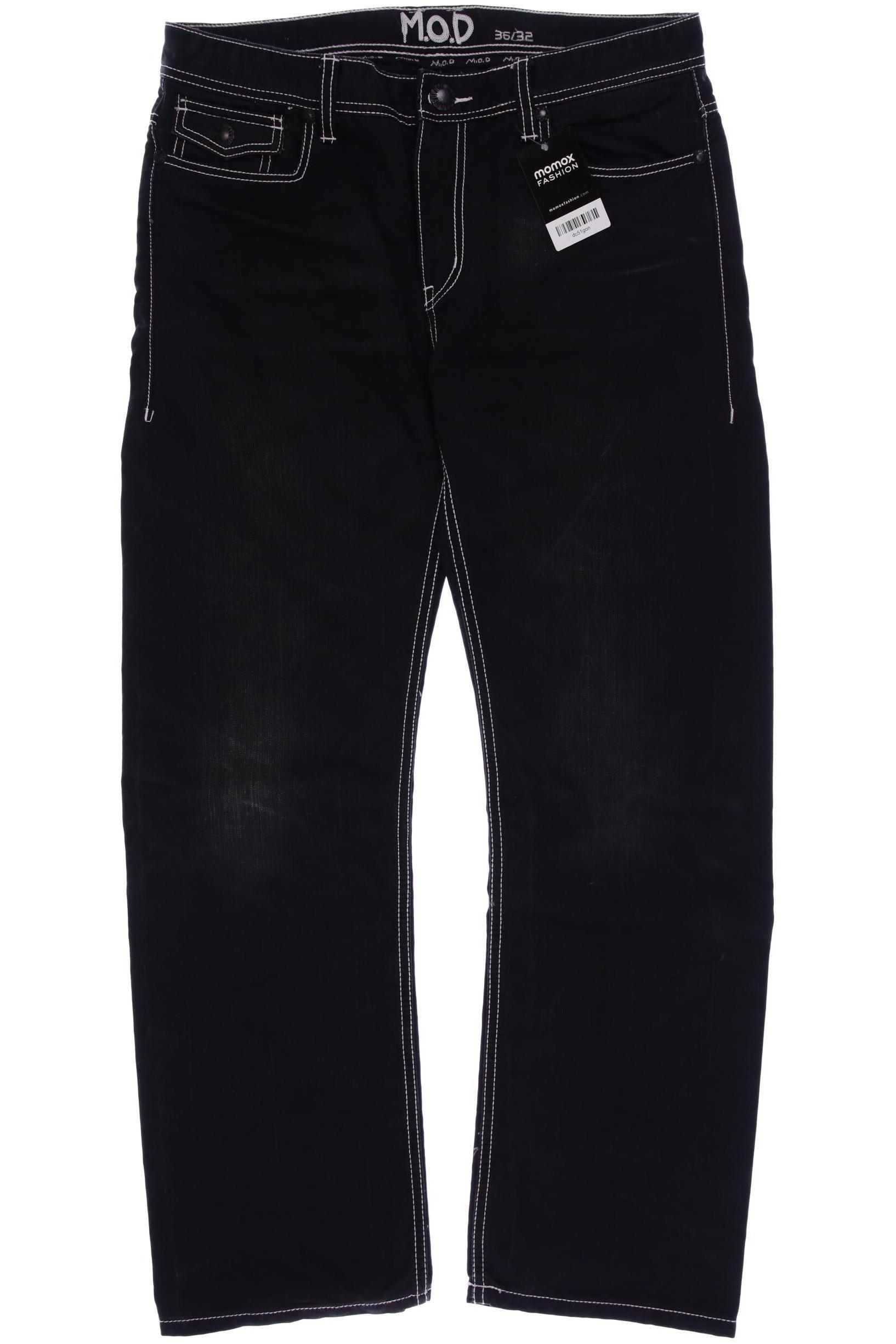 

M.o.d. Miracle of Denim Herren Jeans, schwarz, Gr. 54