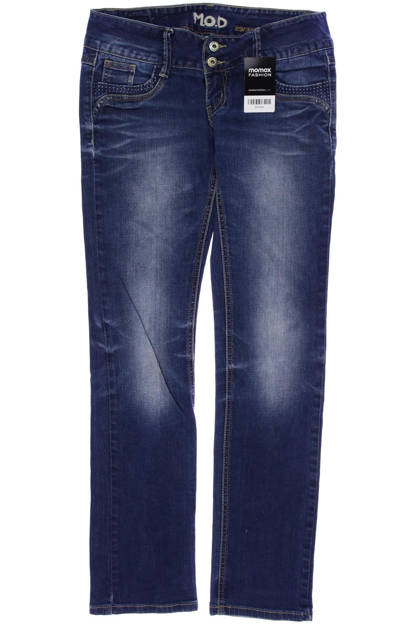 

M.o.d. Miracle of Denim Damen Jeans, blau, Gr. 29