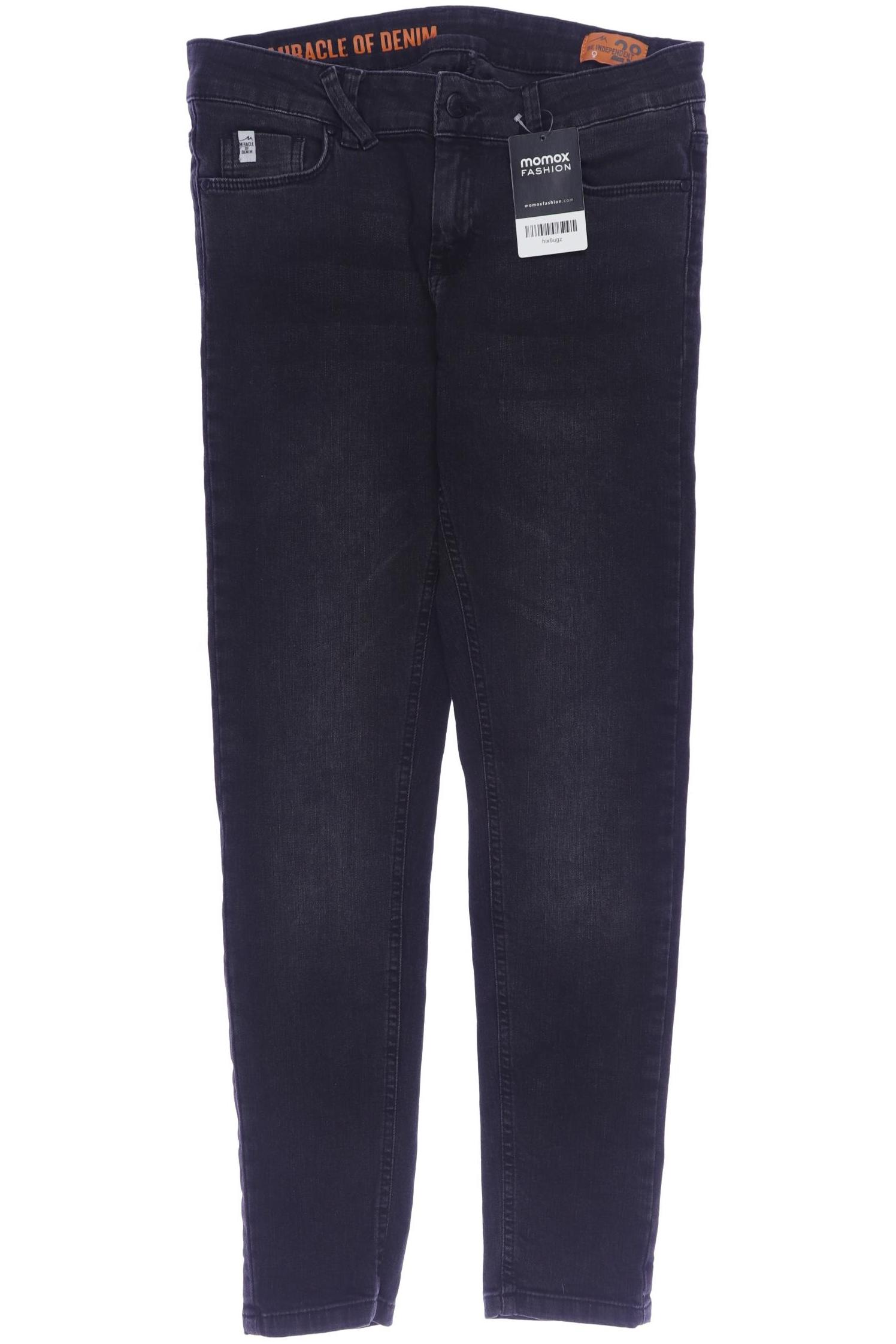 

M.o.d. Miracle of Denim Damen Jeans, schwarz, Gr. 28