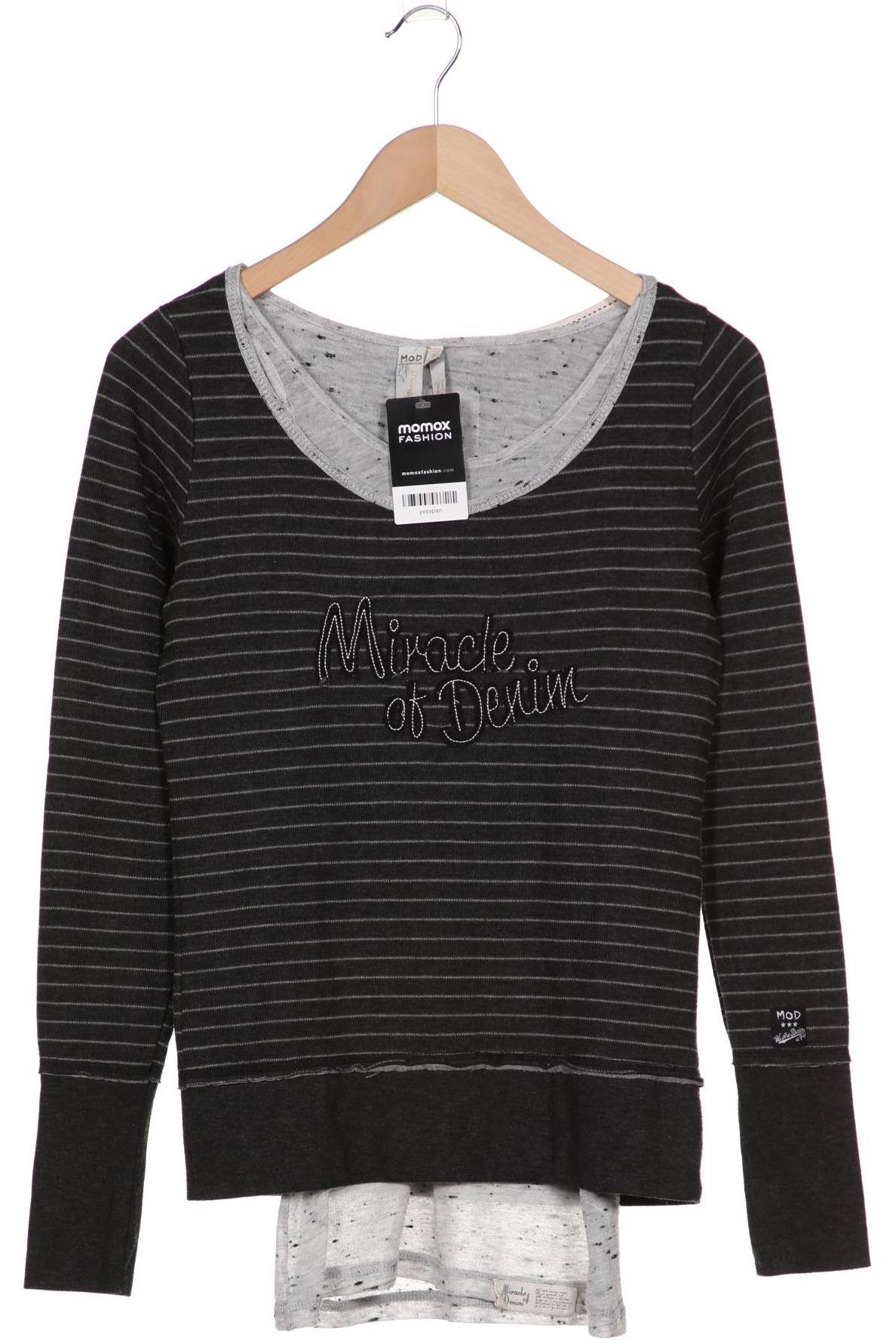

M.O.D. Miracle of Denim Damen Pullover, grau