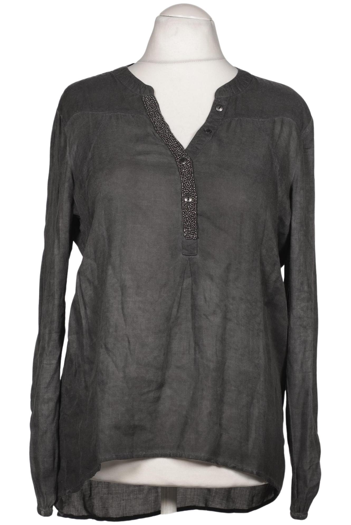 

M.o.d. Miracle of Denim Damen Bluse, grau, Gr. 44
