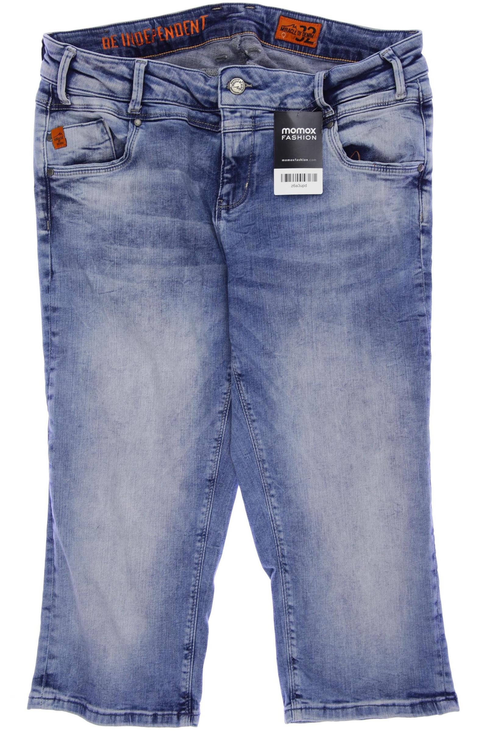

M.o.d. Miracle of Denim Damen Jeans, blau, Gr. 32