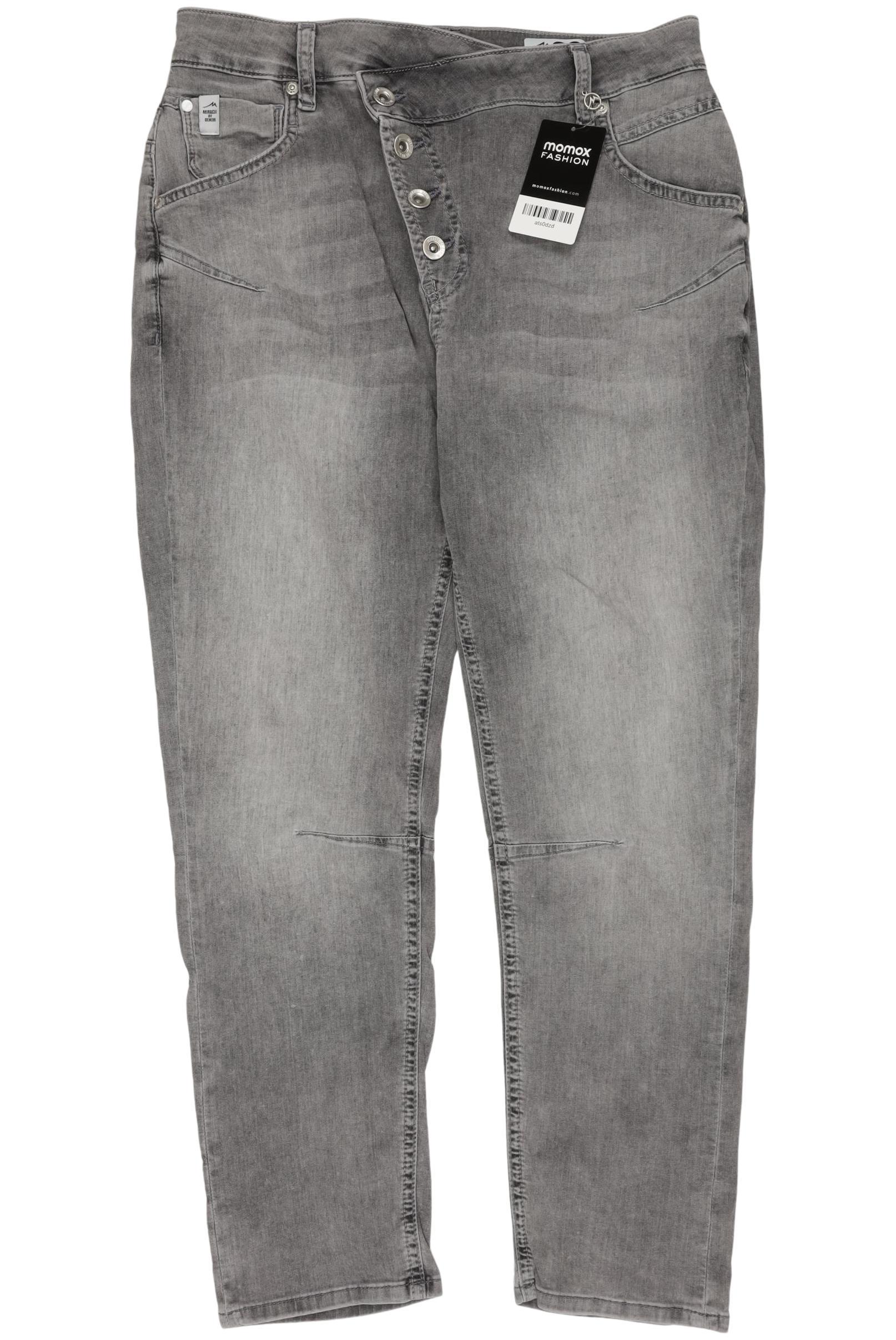 

M.o.d. Miracle of Denim Damen Jeans, grau, Gr. 28
