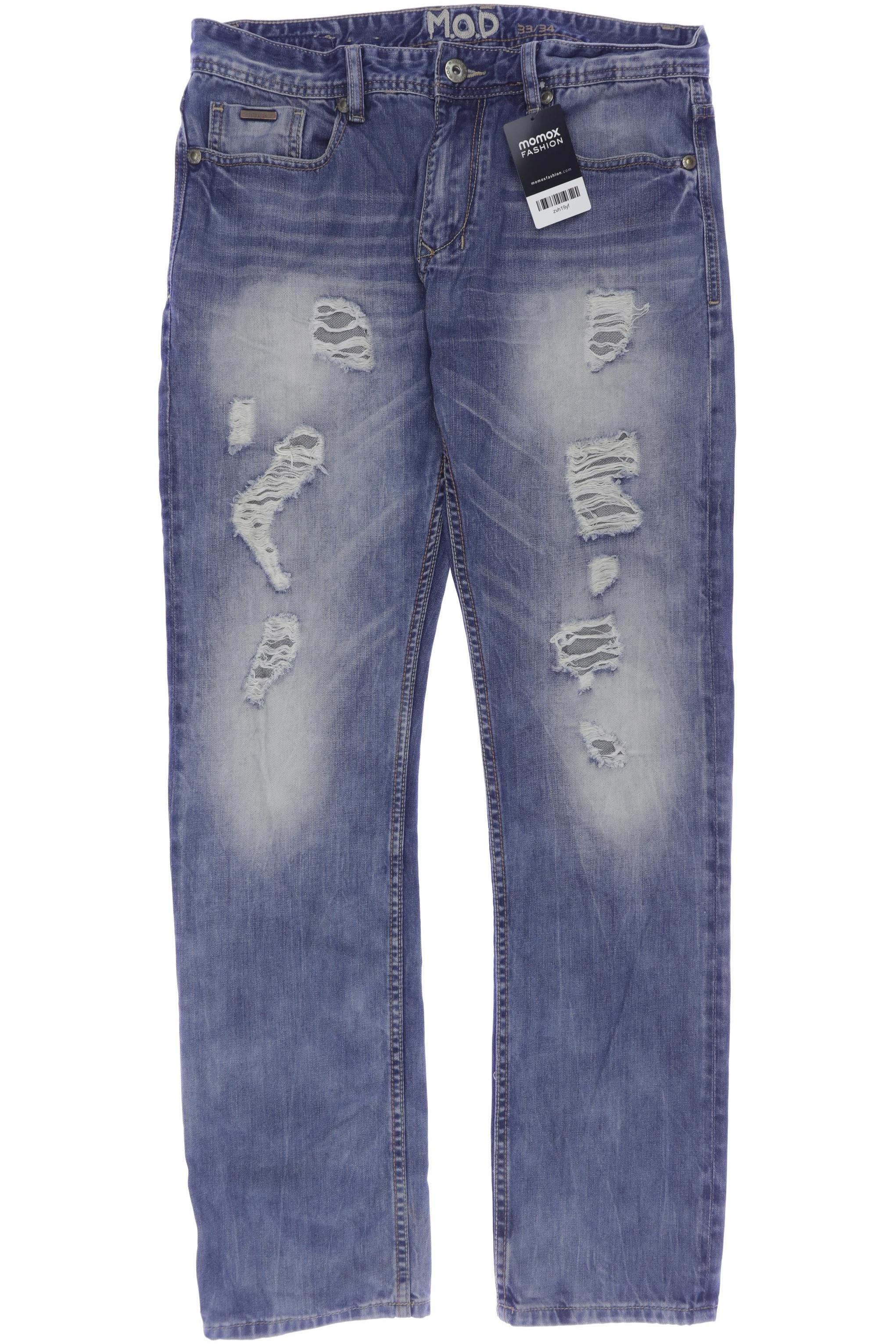

M.o.d. Miracle of Denim Herren Jeans, blau, Gr. 33
