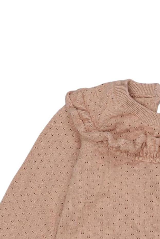 Thumbnail - Müsli by Green Cotton Mädchen Pullover, beige, Gr. 104