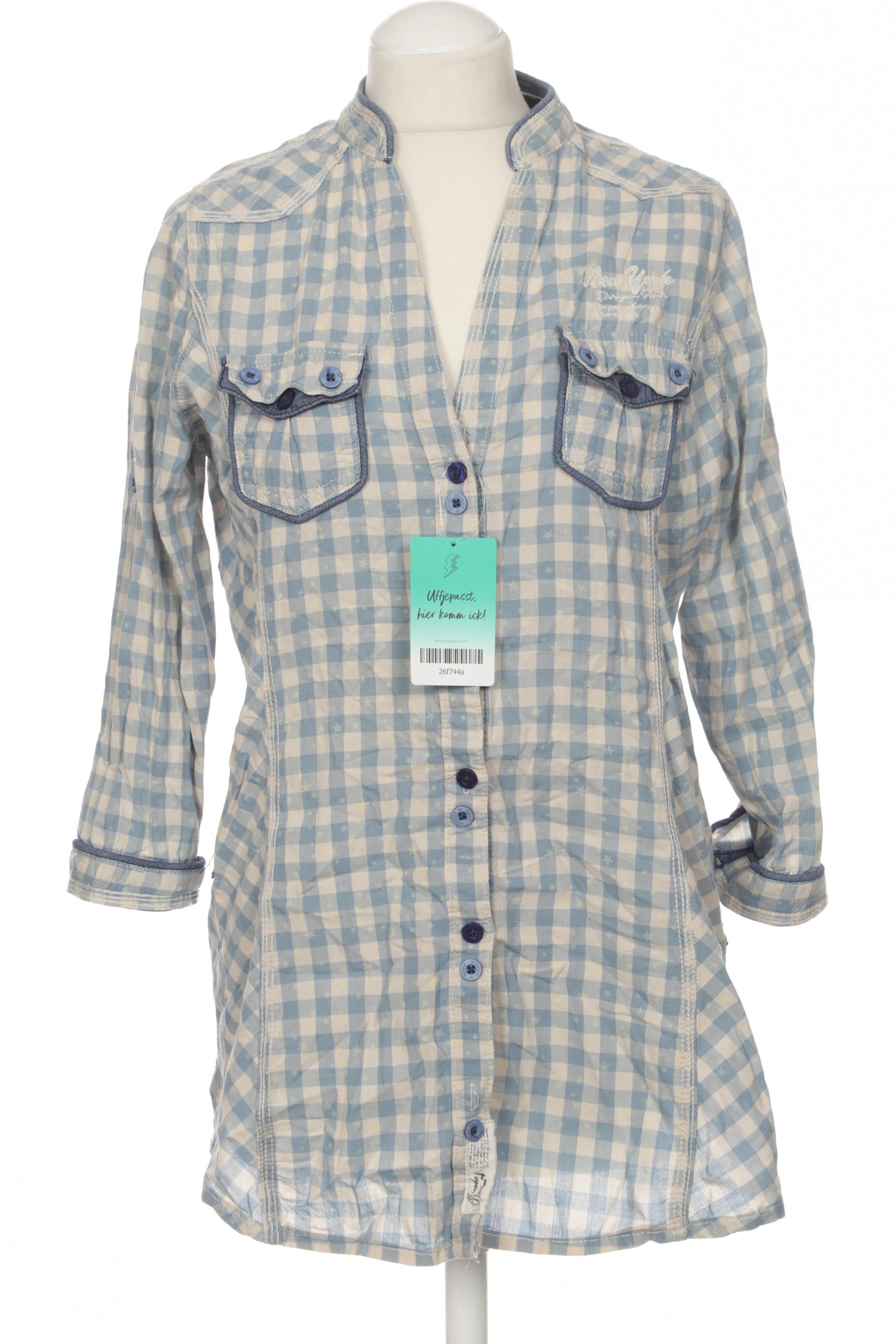 

M.o.d. Miracle of Denim Damen Bluse, blau, Gr.