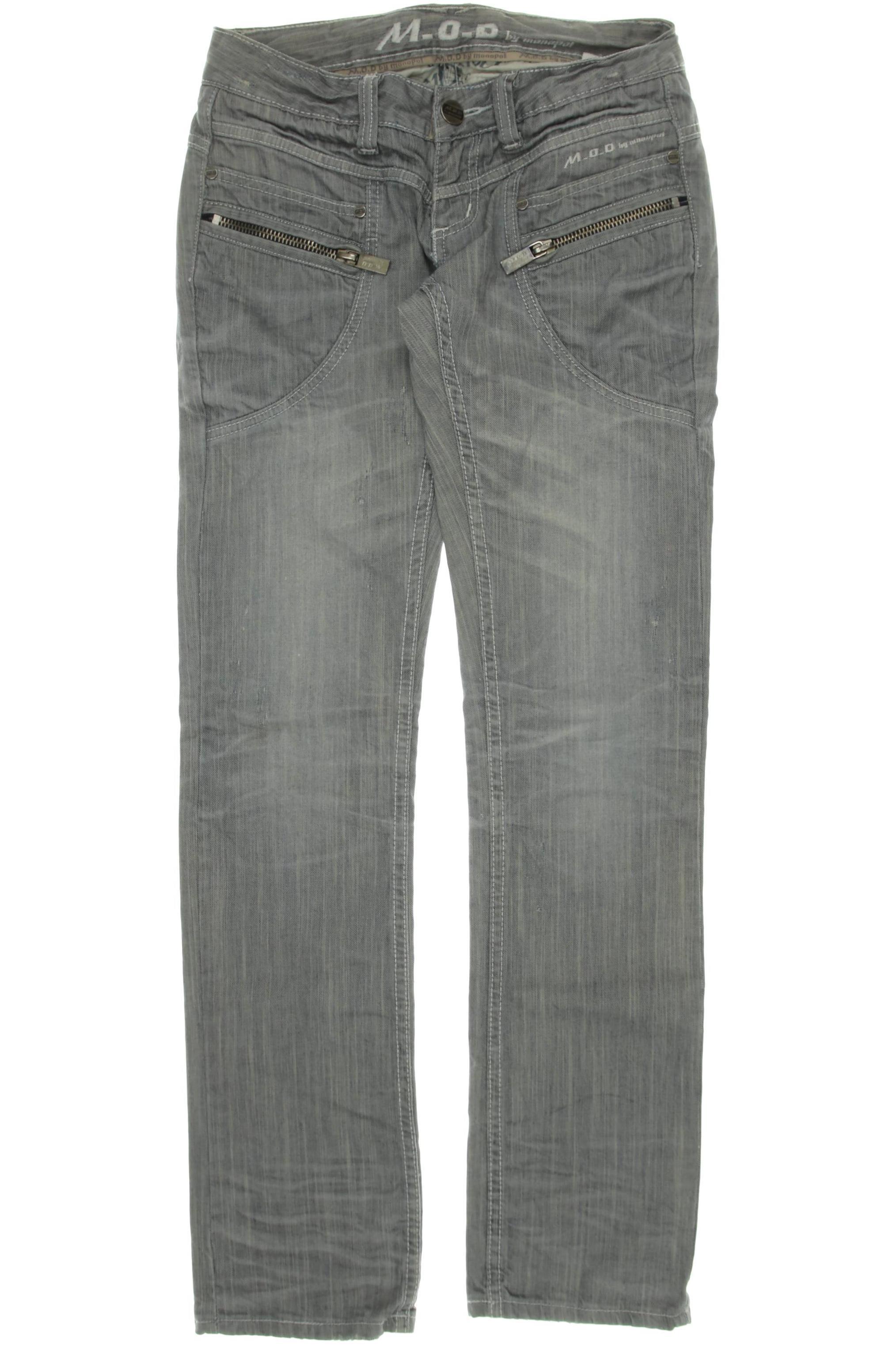 

M.o.d. Miracle of Denim Damen Jeans, grau, Gr. 27