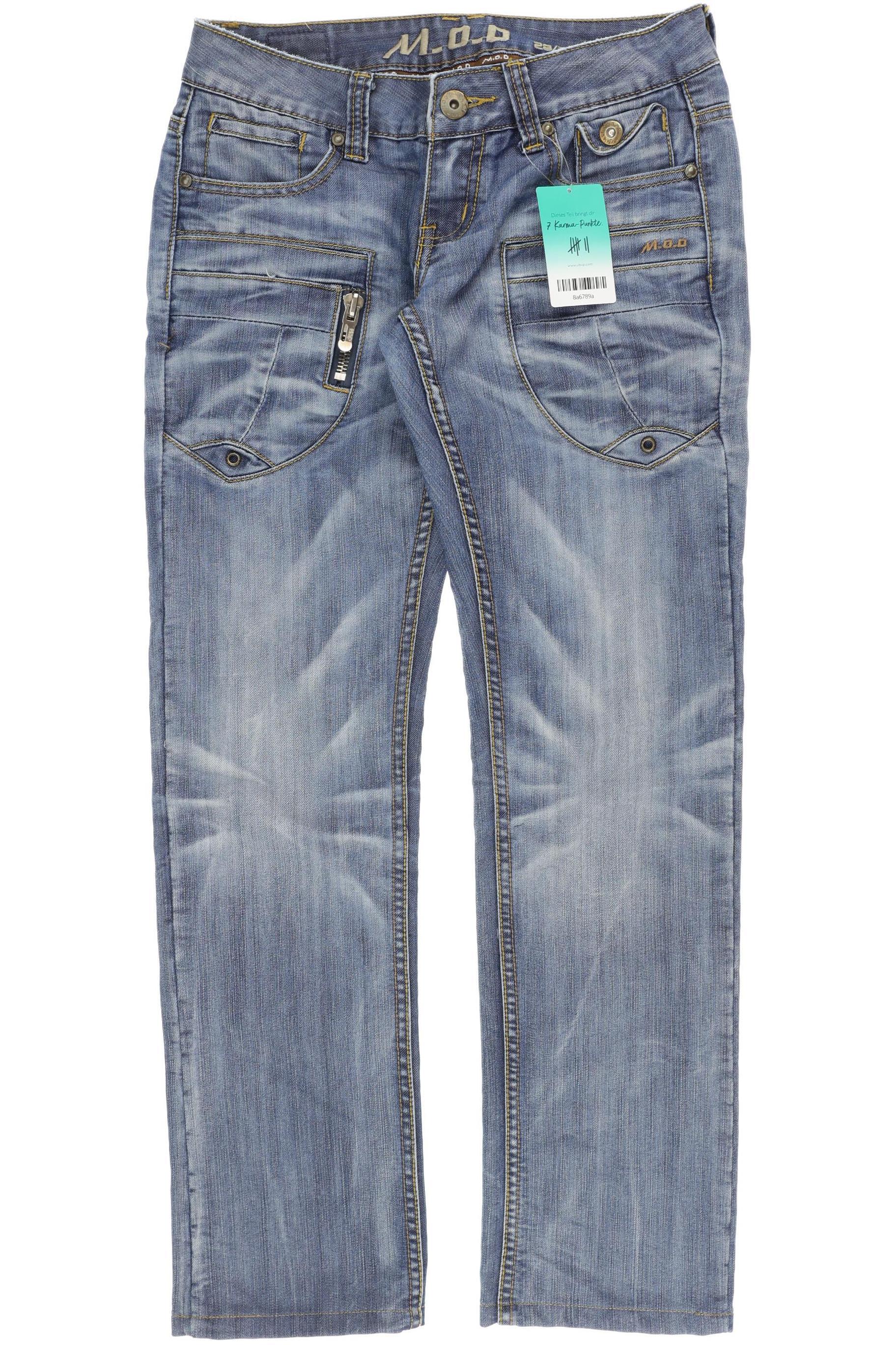 

M.o.d. Miracle of Denim Damen Jeans, blau, Gr. 28