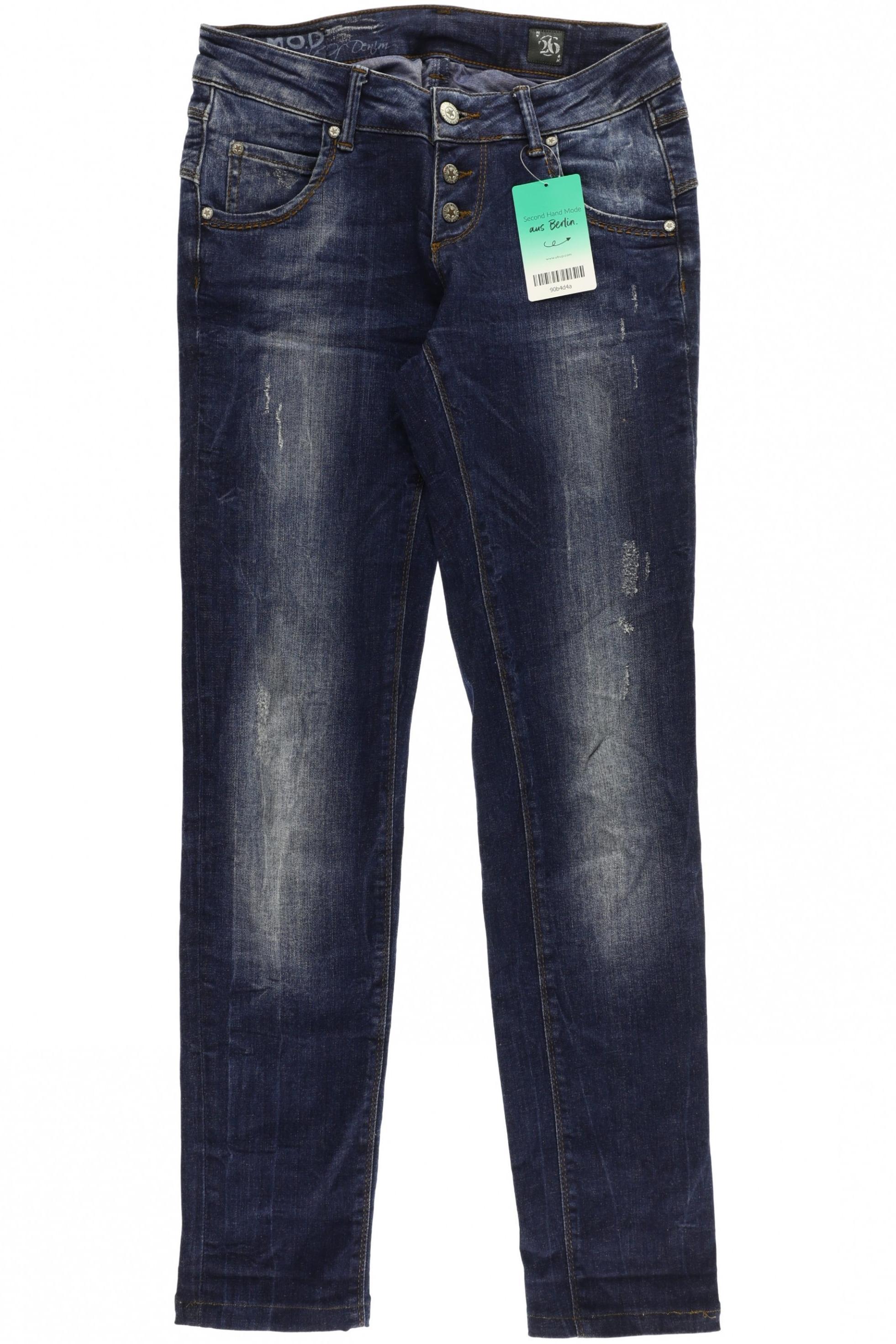 

M.o.d. Miracle of Denim Damen Jeans, blau, Gr. 26