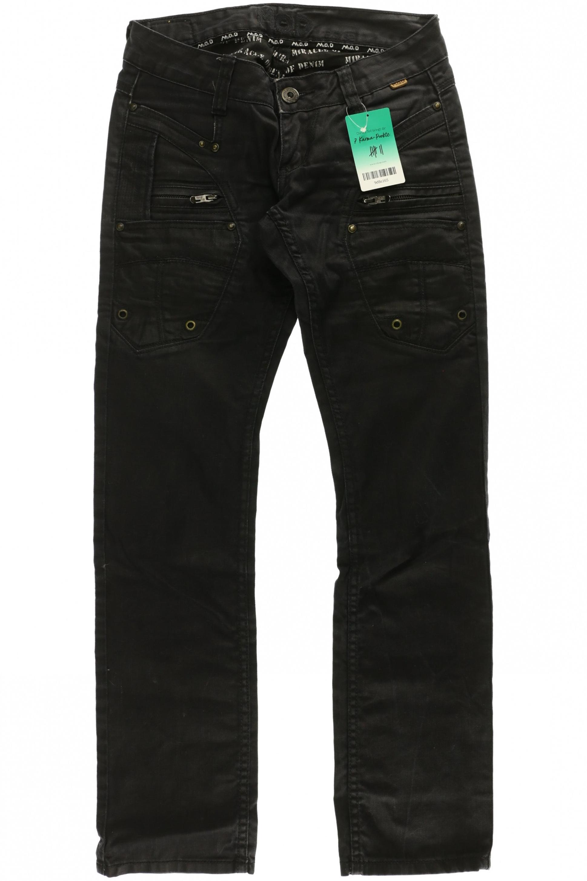 

M.o.d. Miracle of Denim Damen Jeans, schwarz, Gr. 26