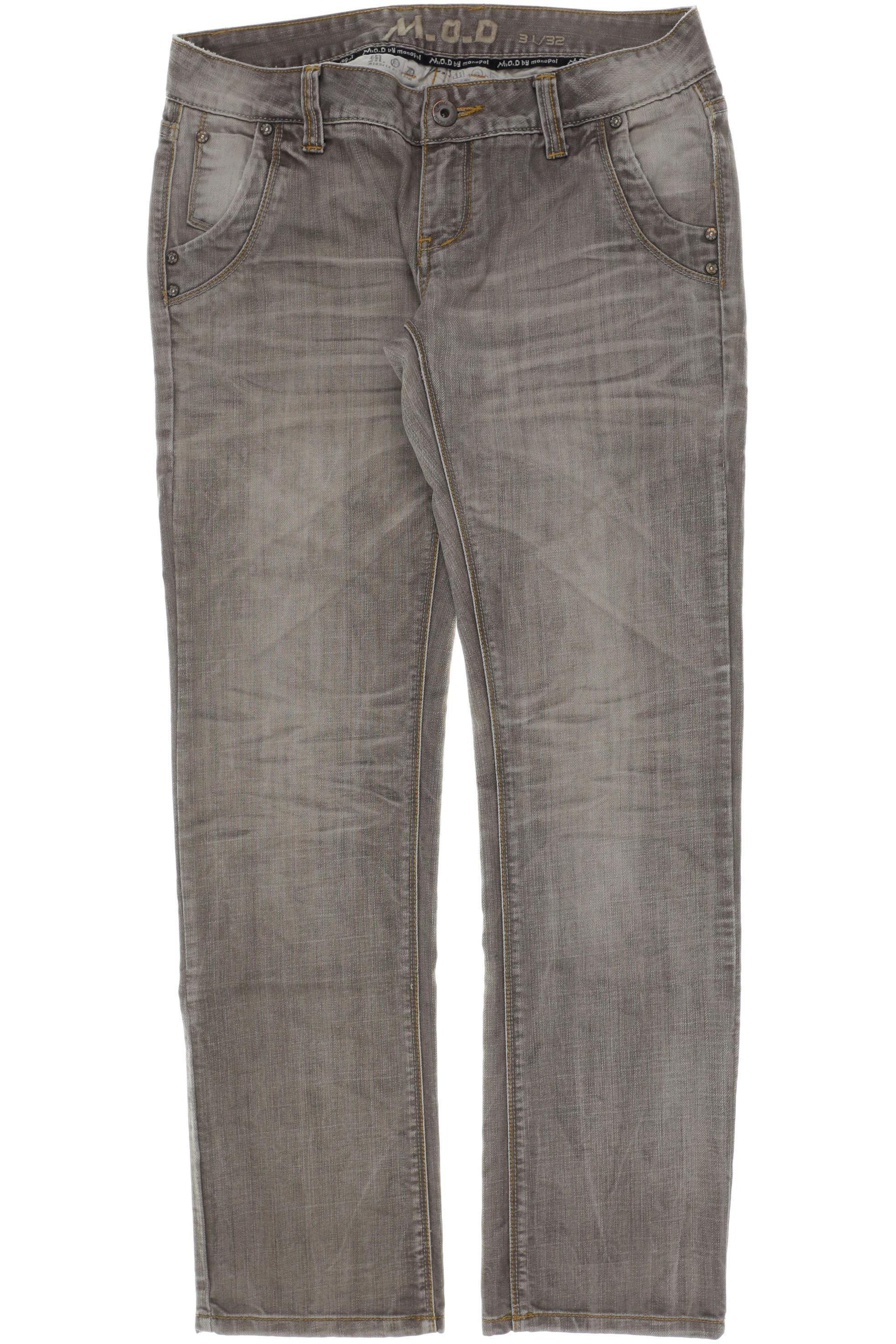 

M.o.d. Miracle of Denim Damen Jeans, grau, Gr. 31