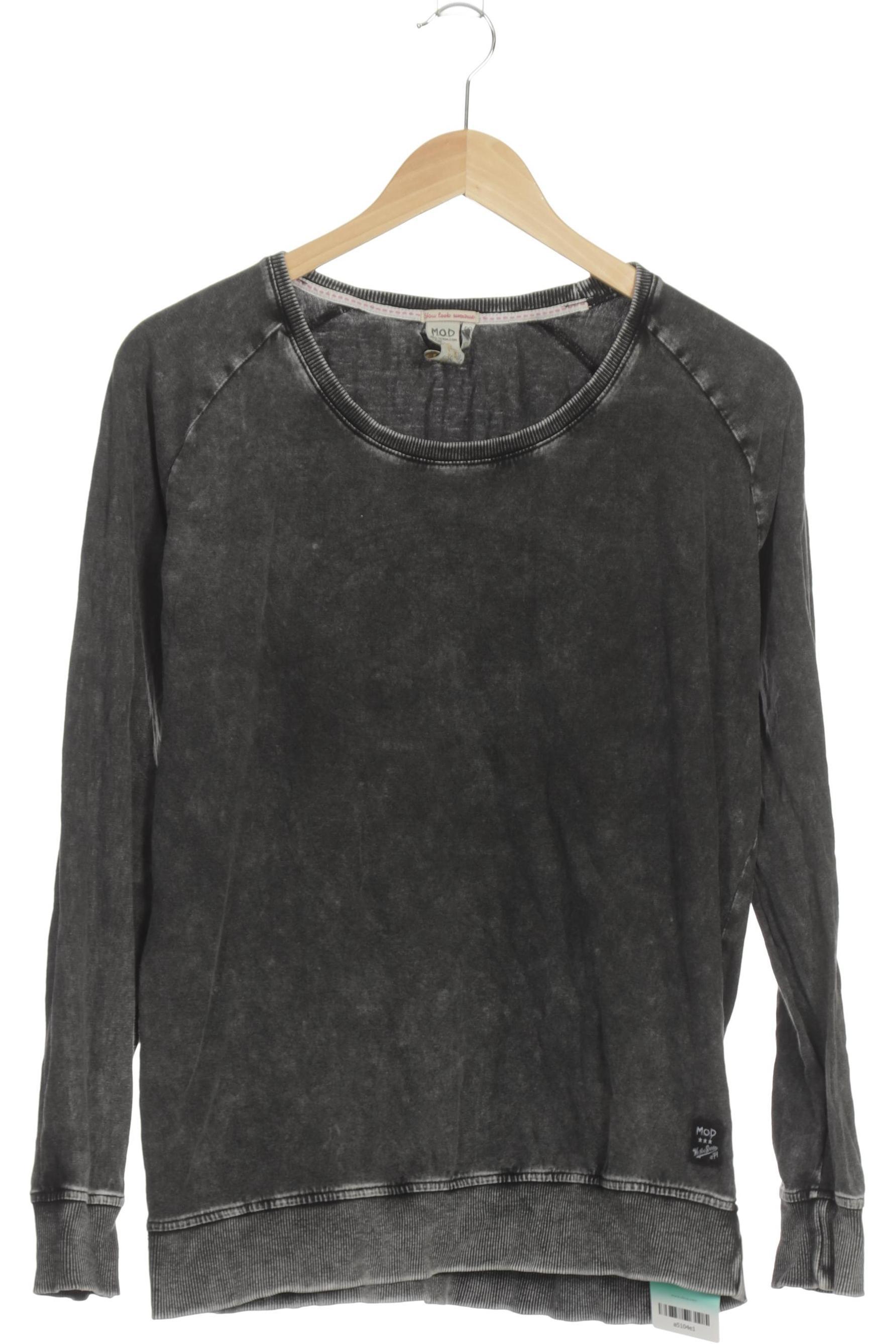 

M.o.d. Miracle of Denim Damen Langarmshirt, grau, Gr.