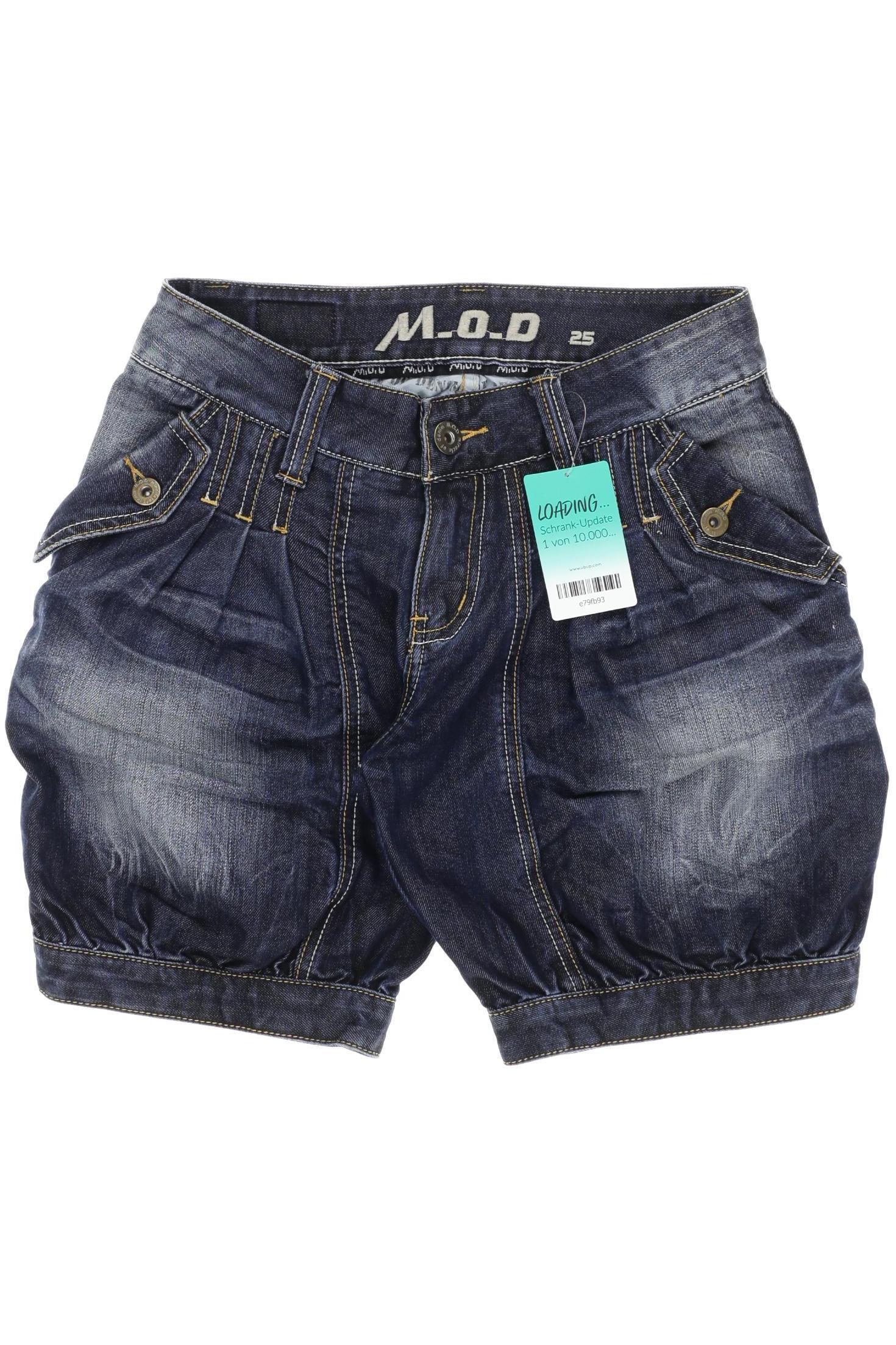 

M.o.d. Miracle of Denim Damen Shorts, blau, Gr. 25