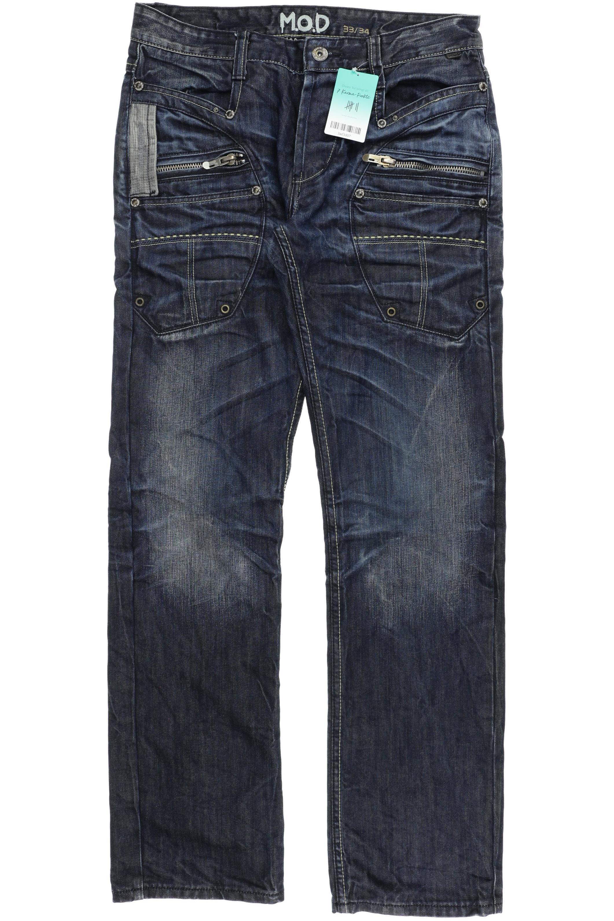 

M.o.d. Miracle of Denim Herren Jeans, blau, Gr. 33