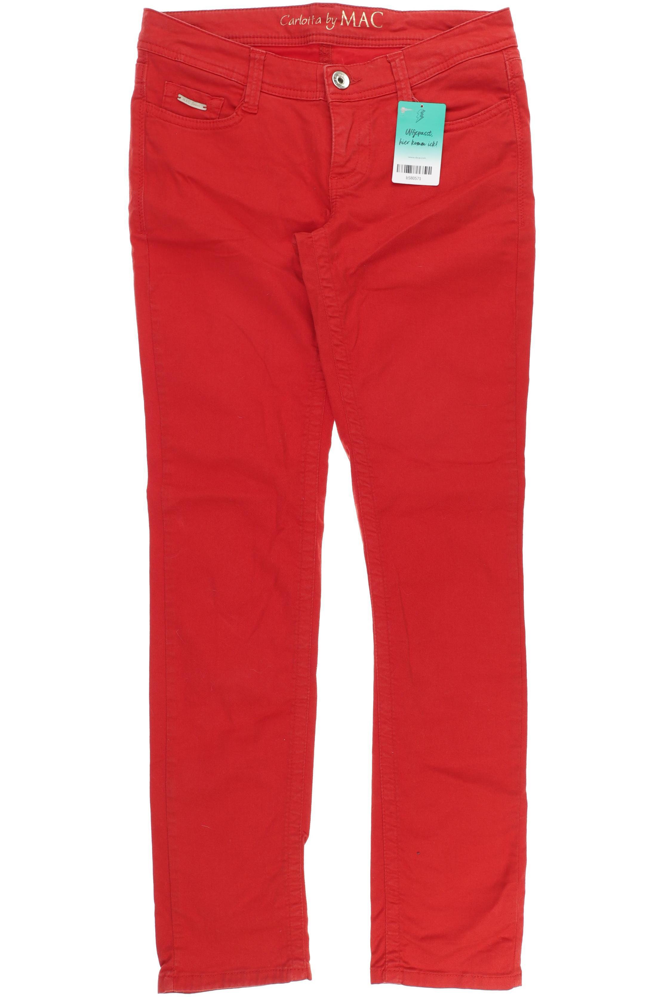 

MAC Damen Jeans, rot, Gr. 38