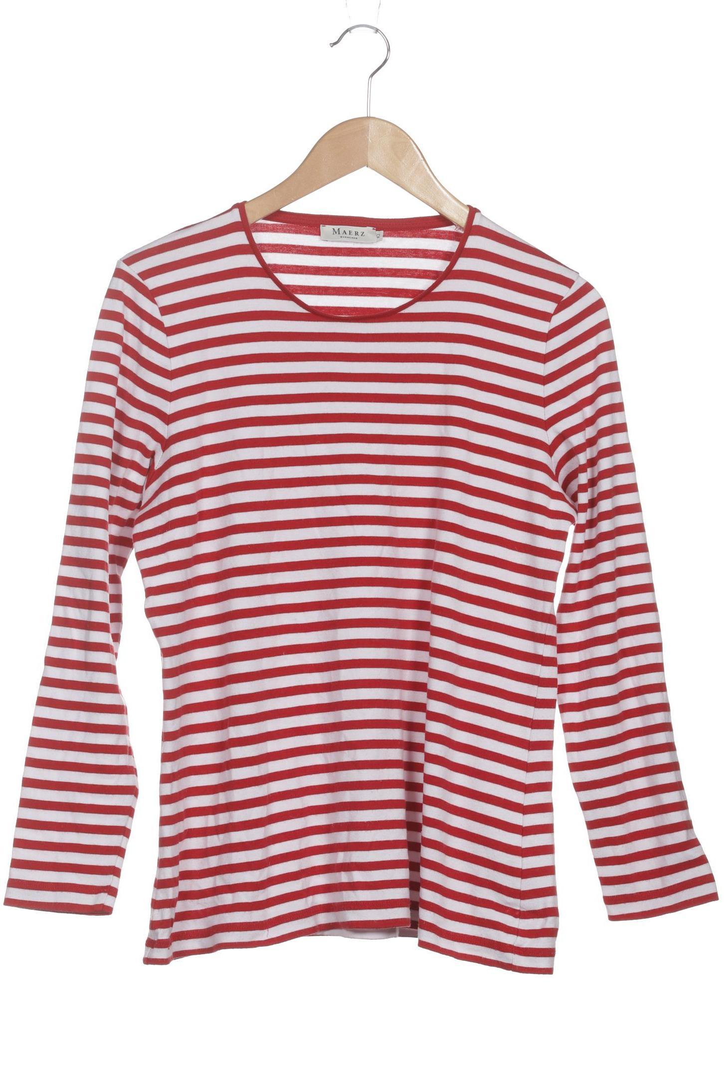 Thumbnail - Maerz Muenchen Damen Langarmshirt, rot, Gr. 42