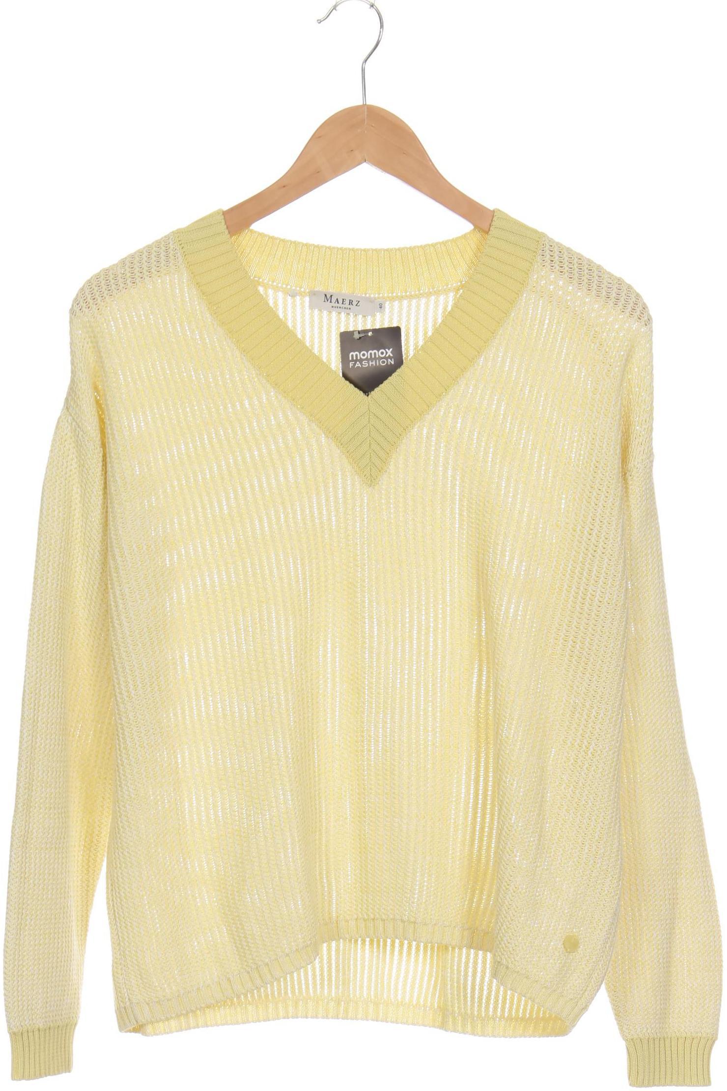 

Maerz Muenchen Damen Pullover, gelb, Gr. 40