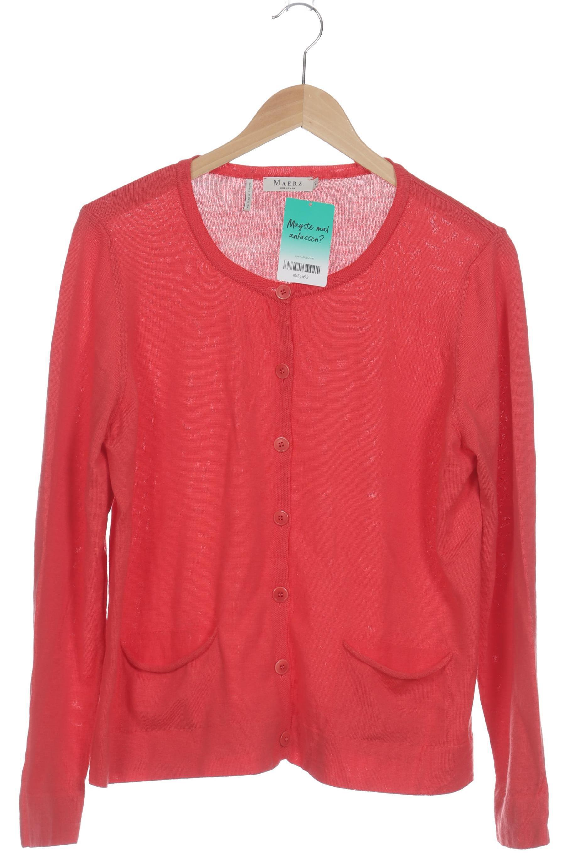 

Maerz Damen Strickjacke, rot, Gr. 42