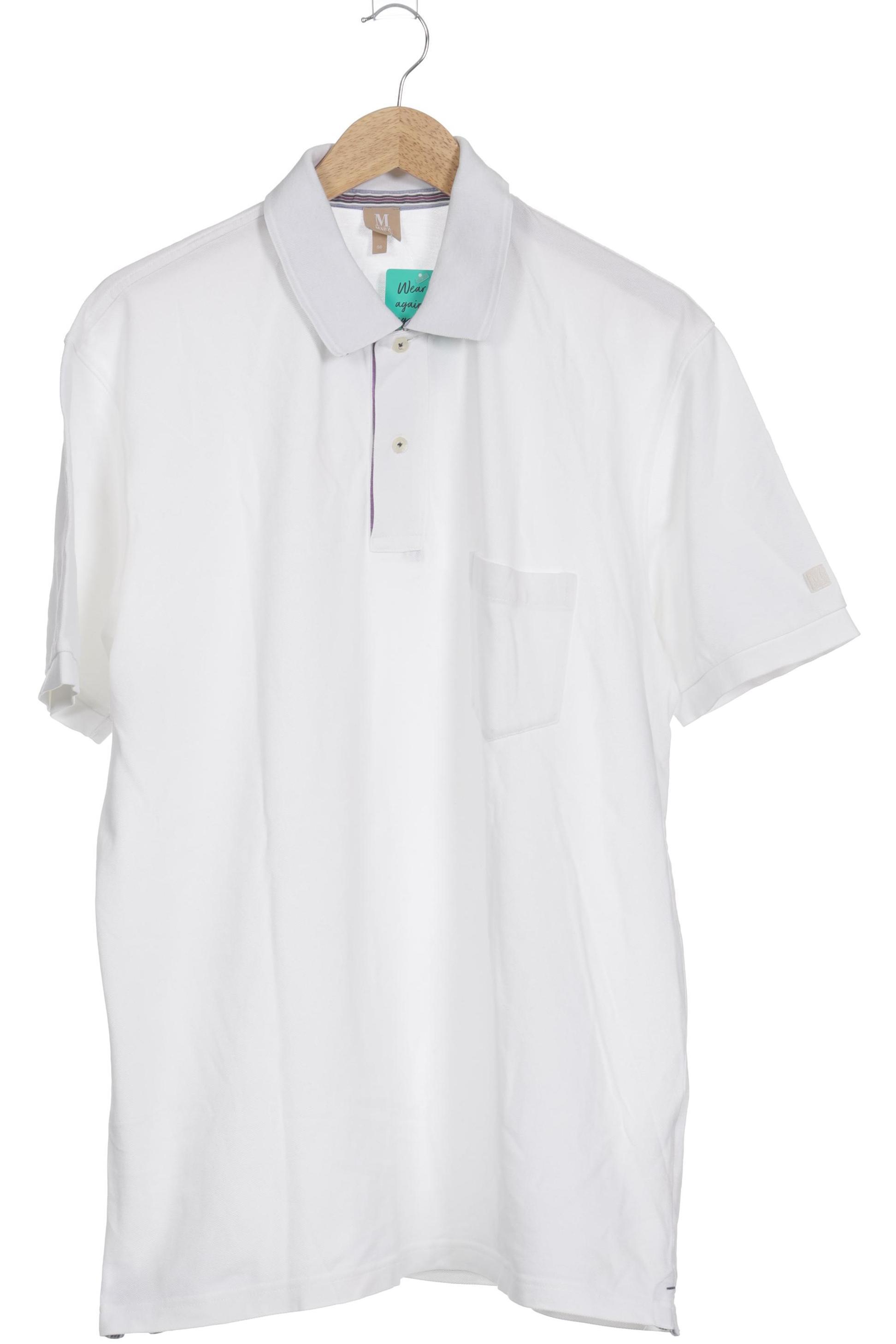 

Maerz Herren Poloshirt, weiß, Gr. 56