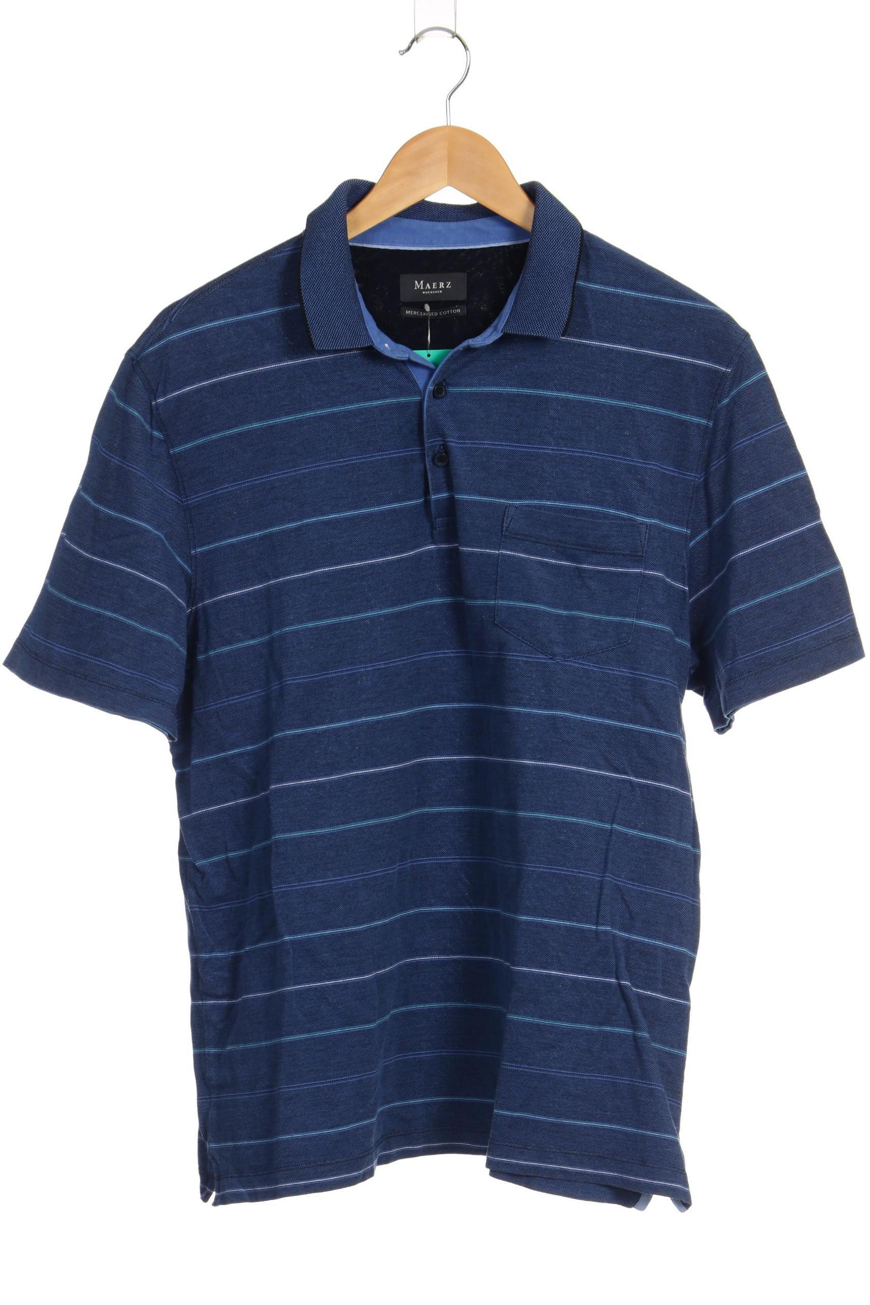 

Maerz Herren Poloshirt, blau, Gr. 54