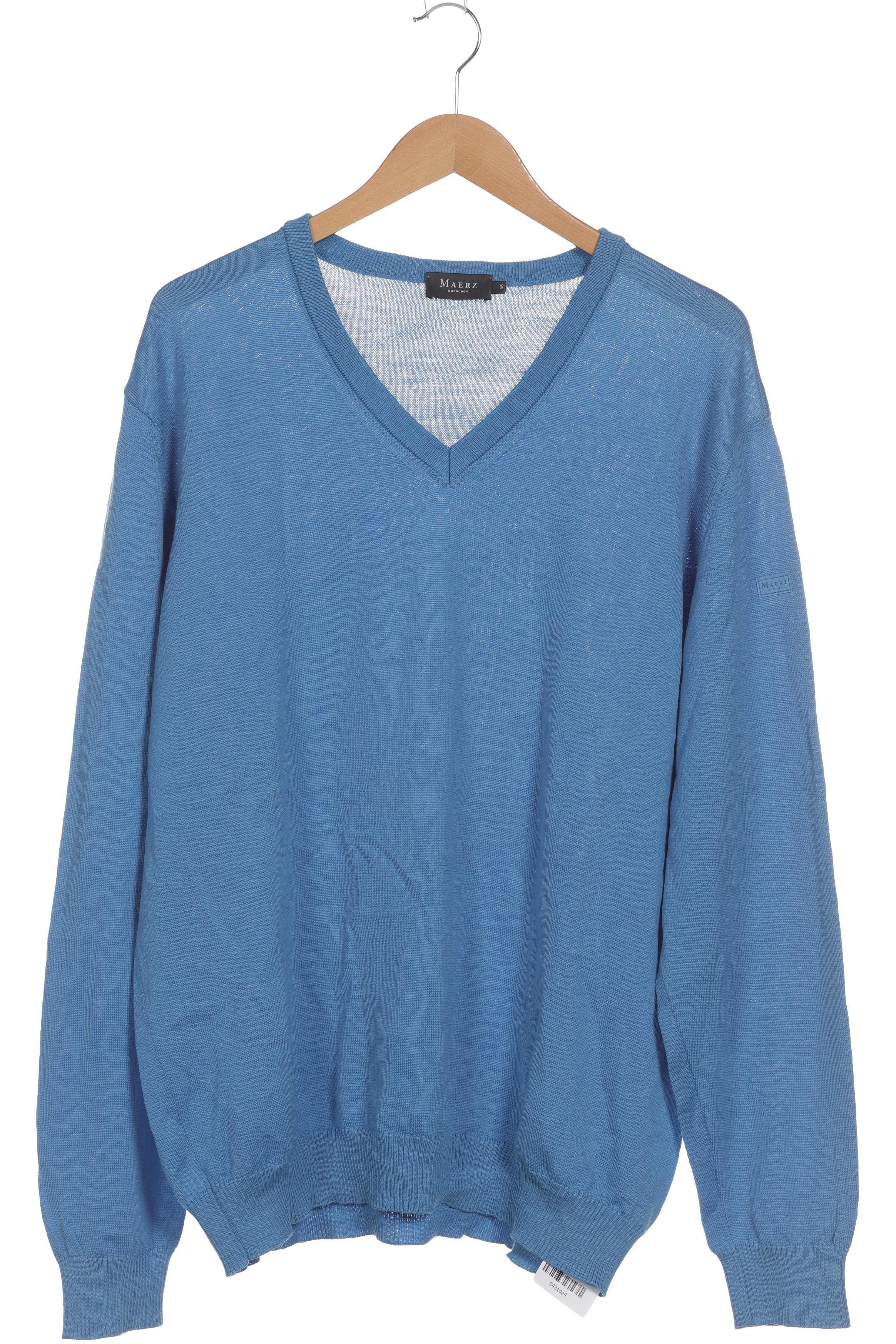 

Maerz Herren Pullover, blau, Gr. 58