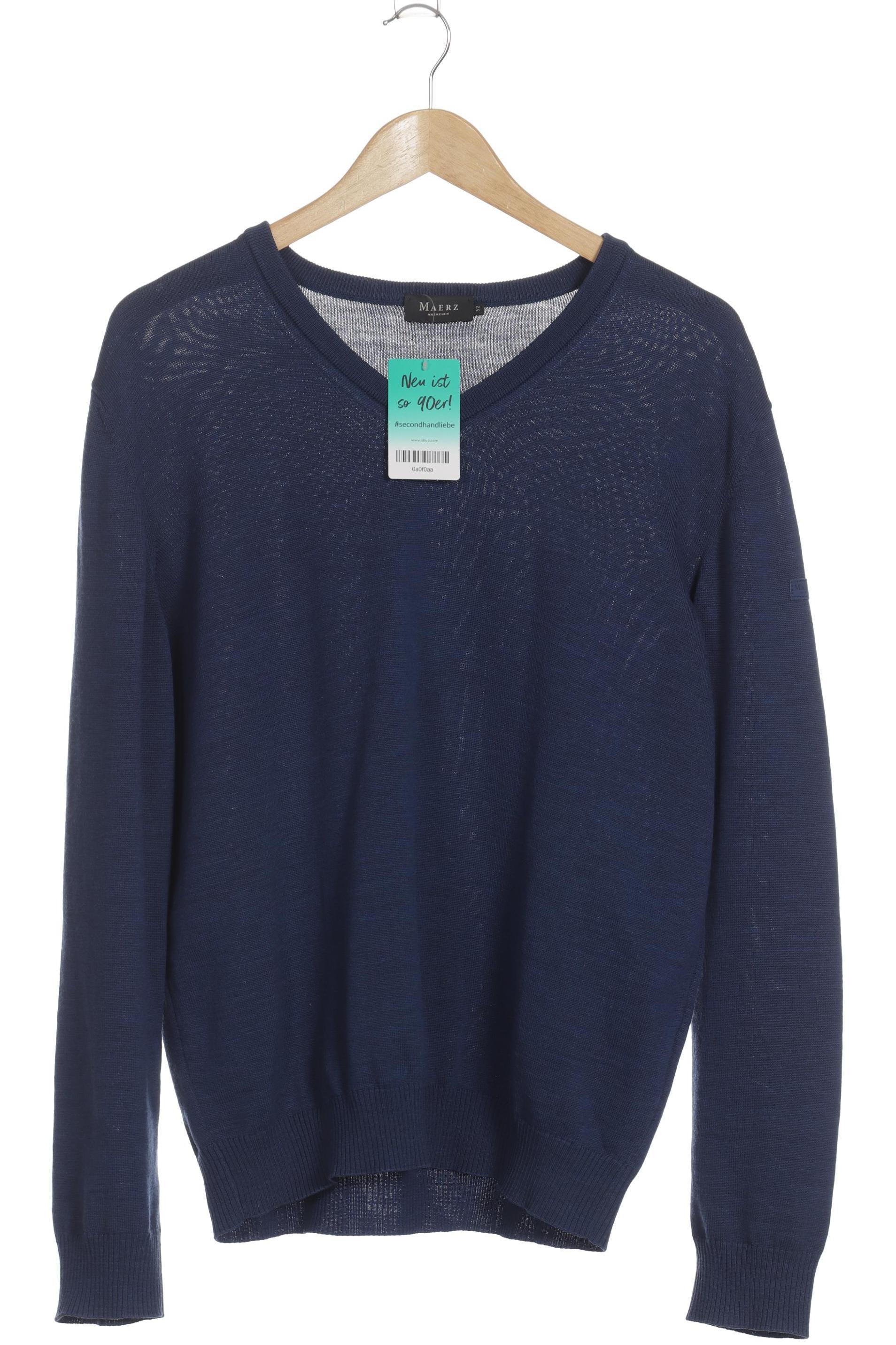 

Maerz Herren Pullover, blau, Gr. 52
