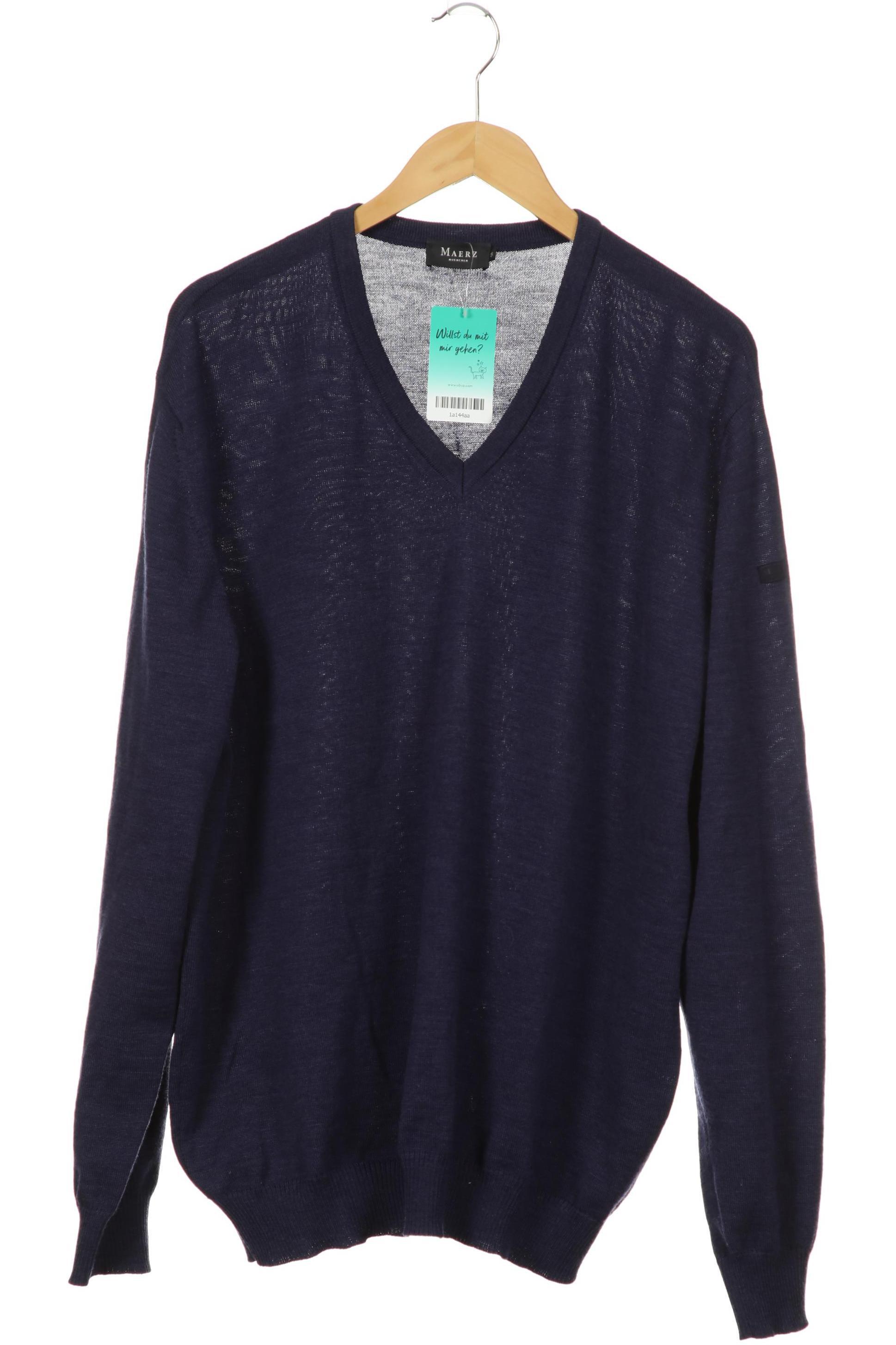 

Maerz Herren Pullover, blau, Gr. 58
