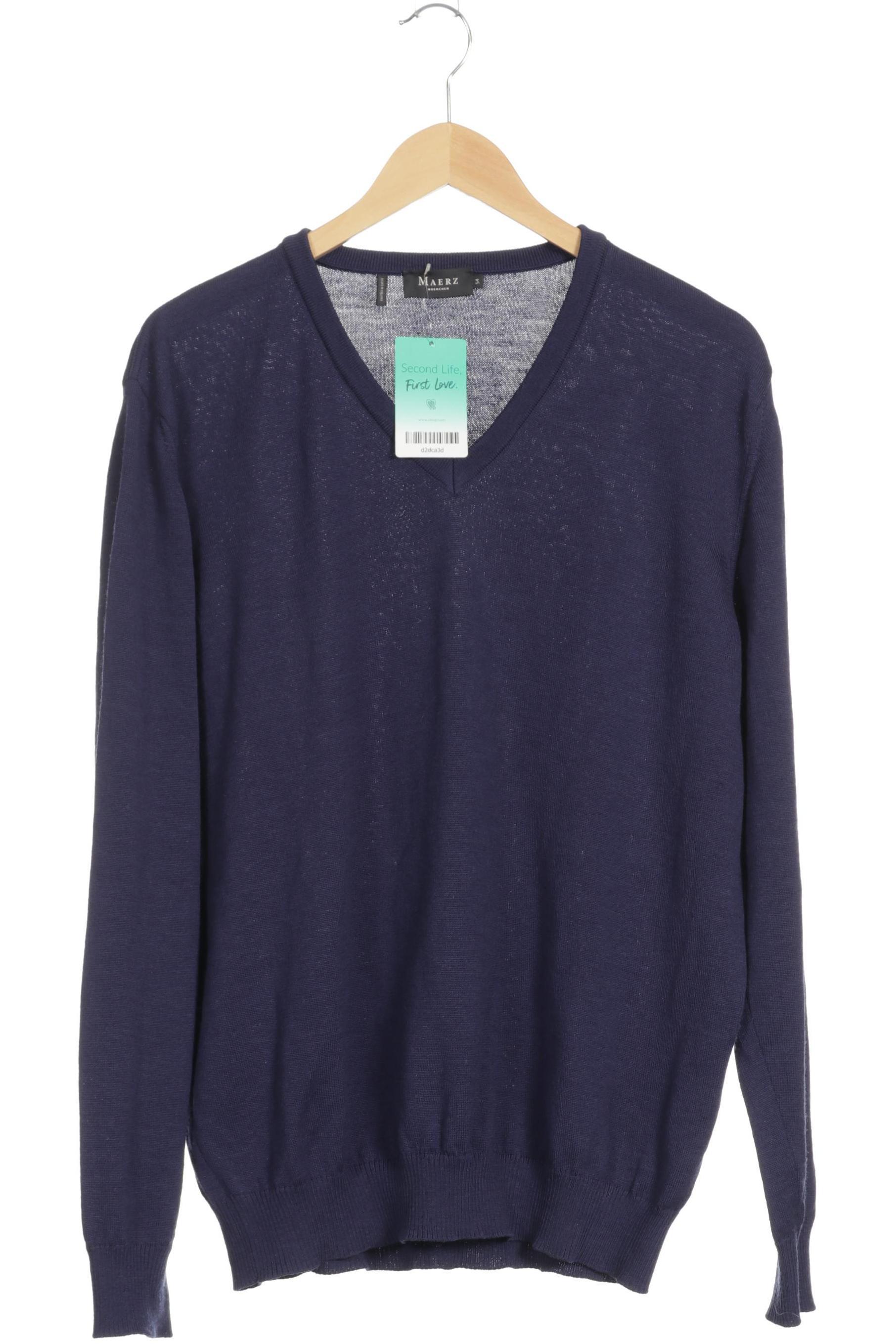 

Maerz Herren Pullover, blau, Gr. 54