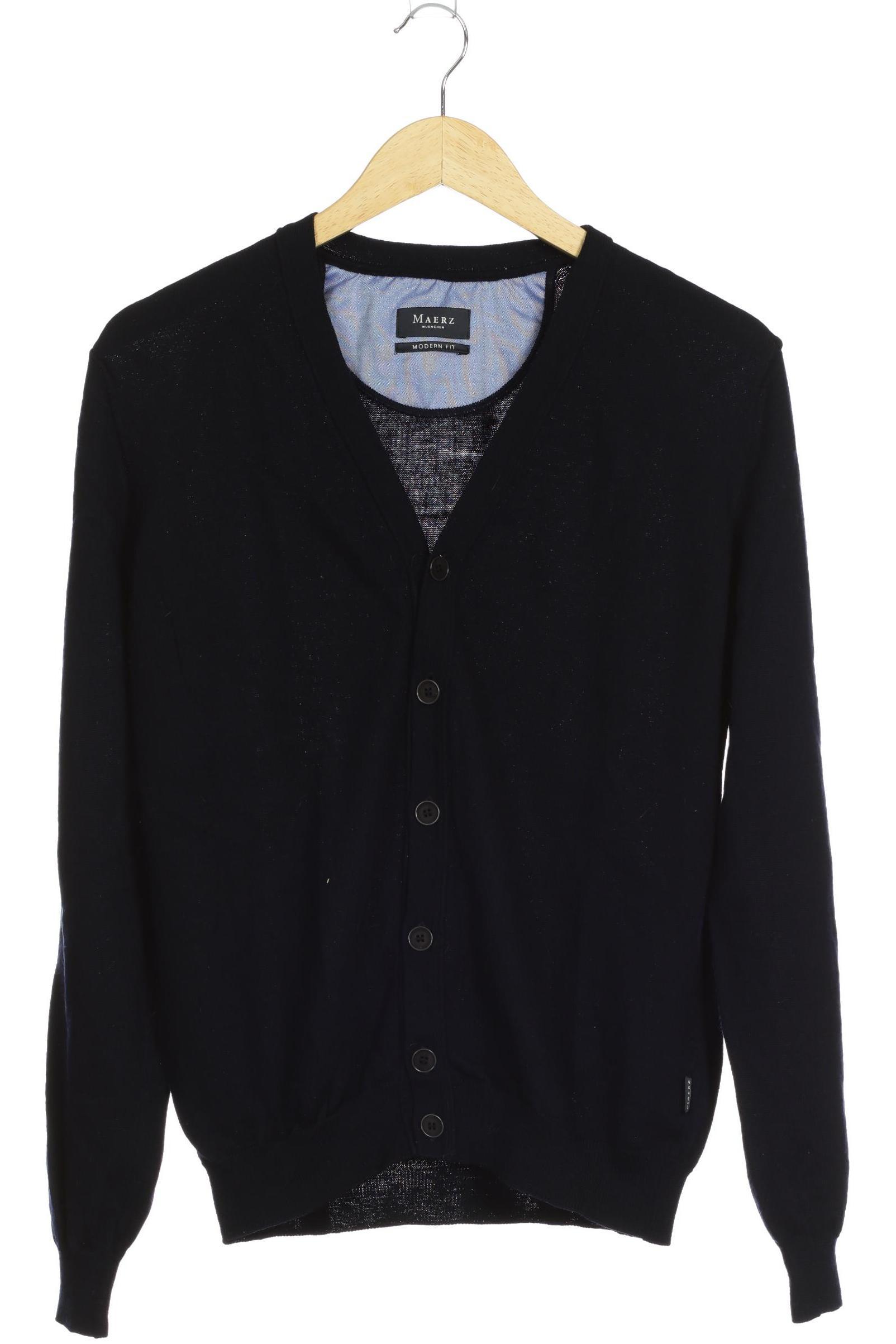 

Maerz Herren Strickjacke, blau, Gr. 52