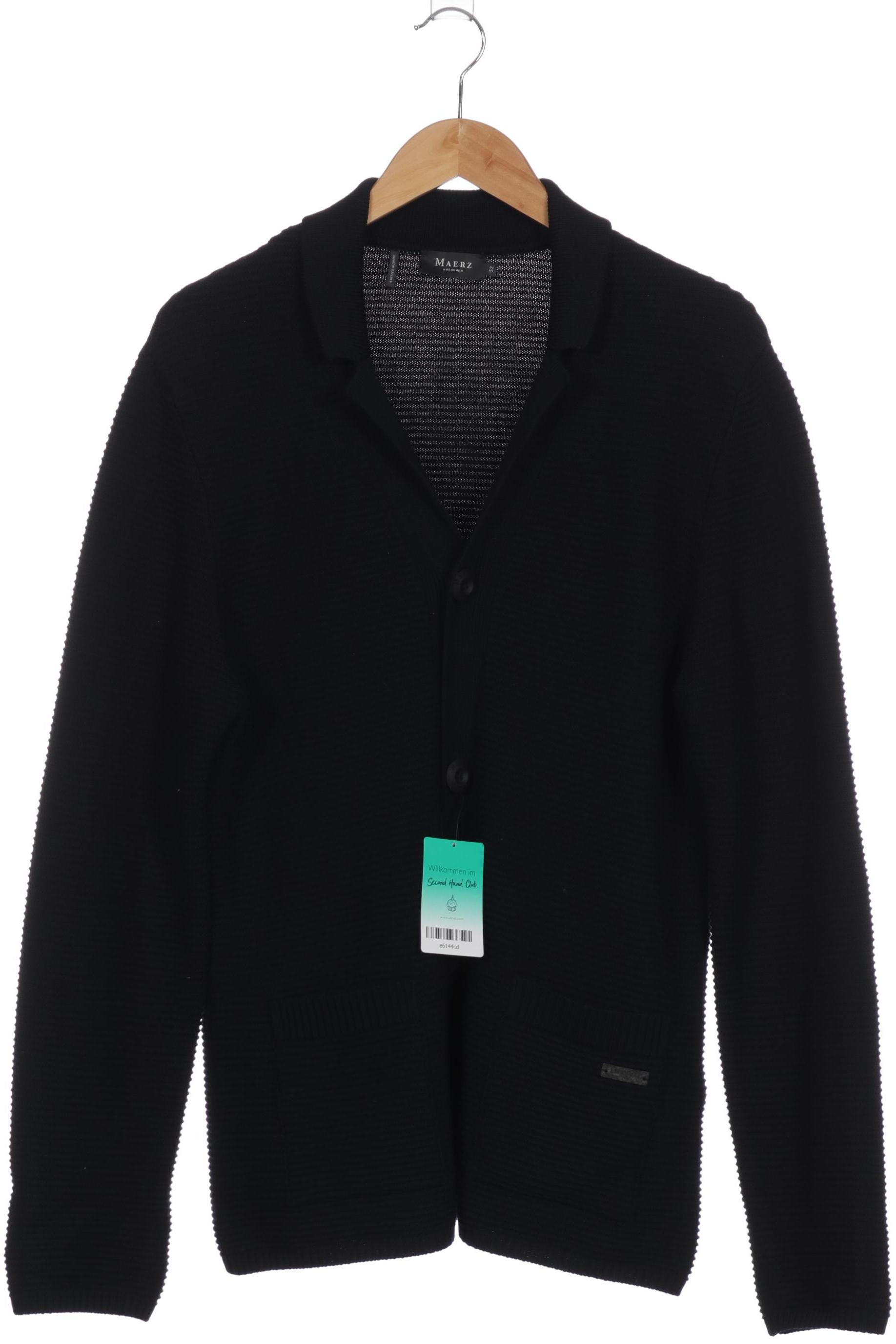 Thumbnail - Maerz Herren Strickjacke, blau, Gr. 52