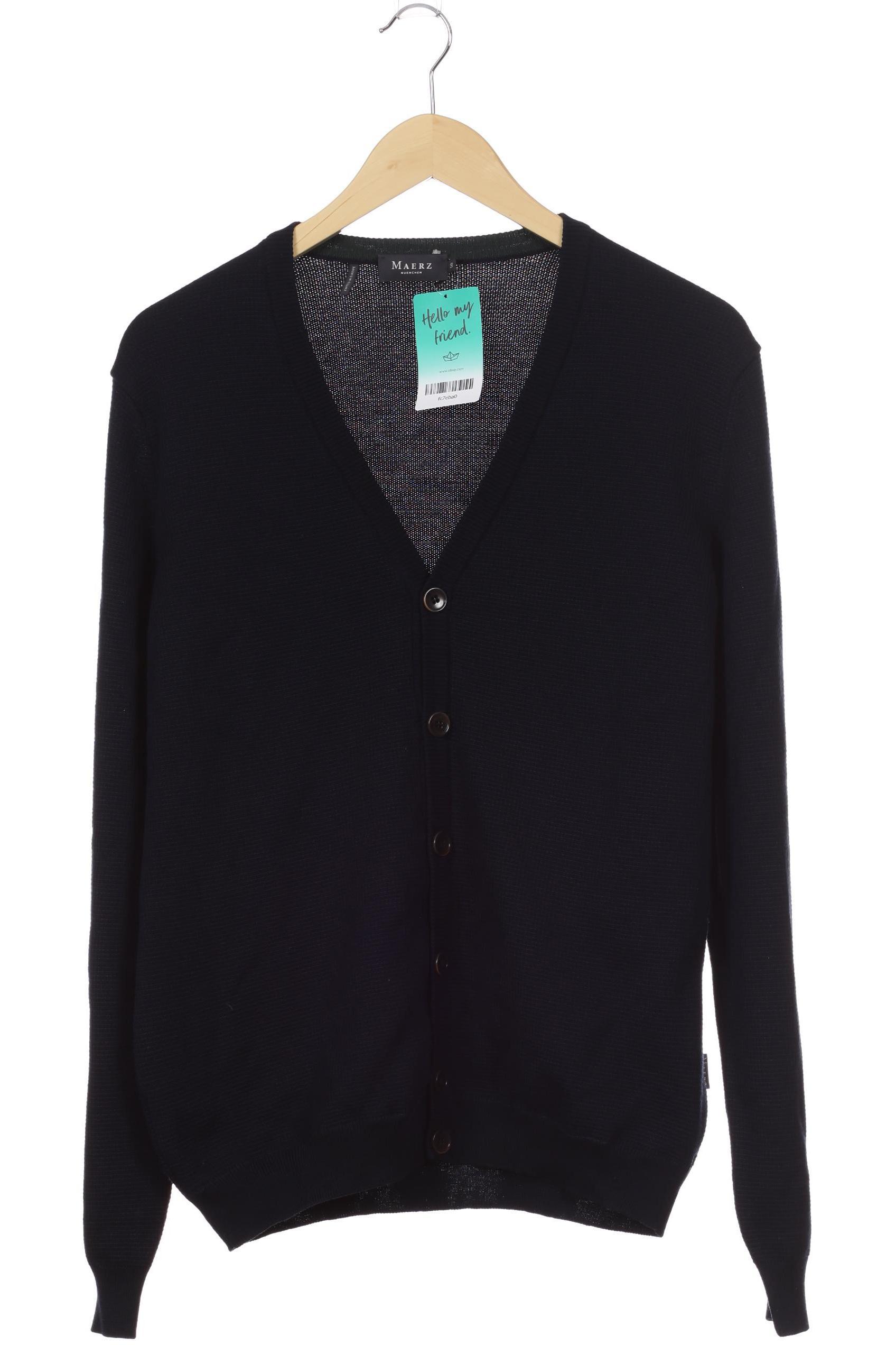 

Maerz Herren Strickjacke, blau, Gr. 50