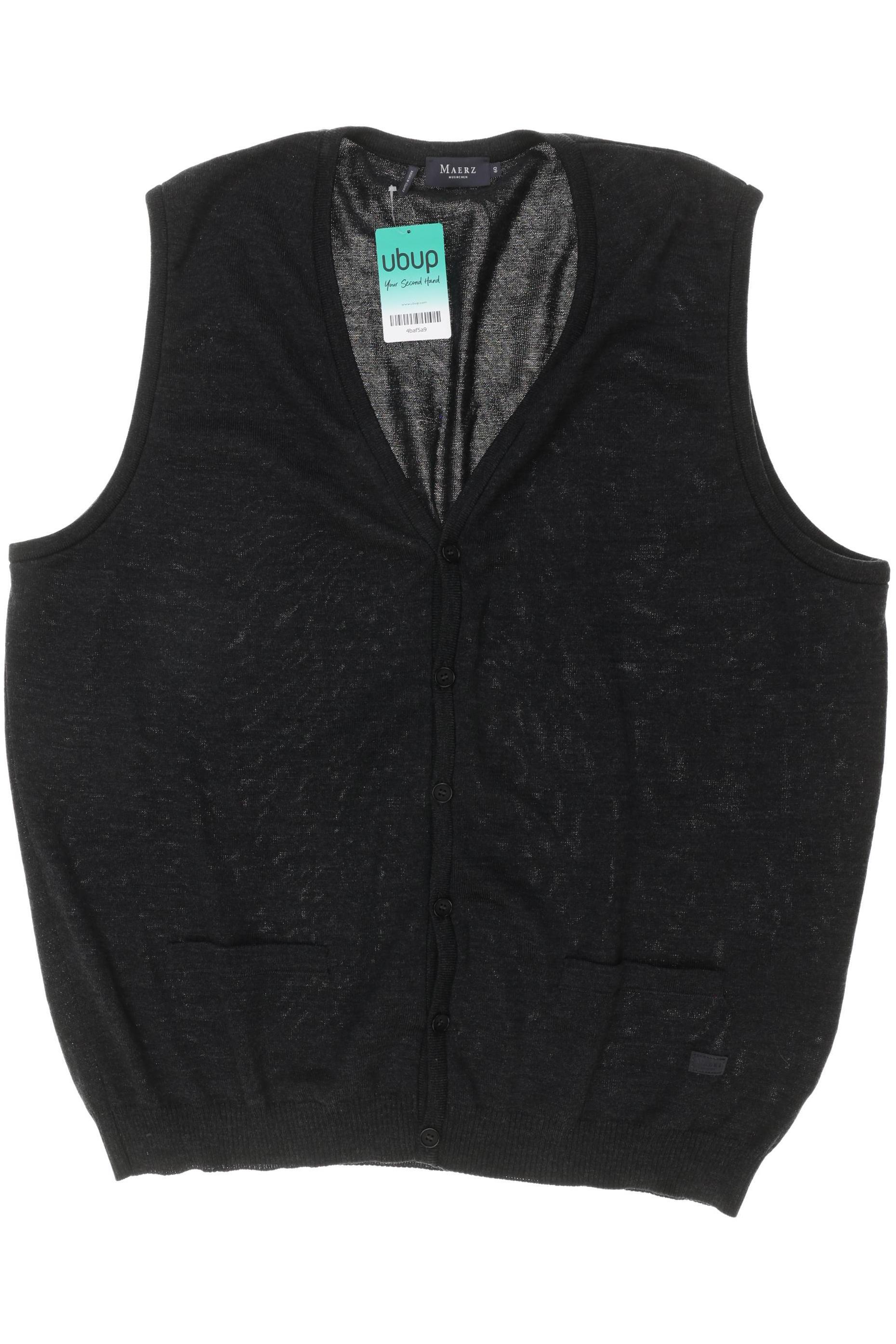 

Maerz Herren Strickjacke, schwarz, Gr. 60