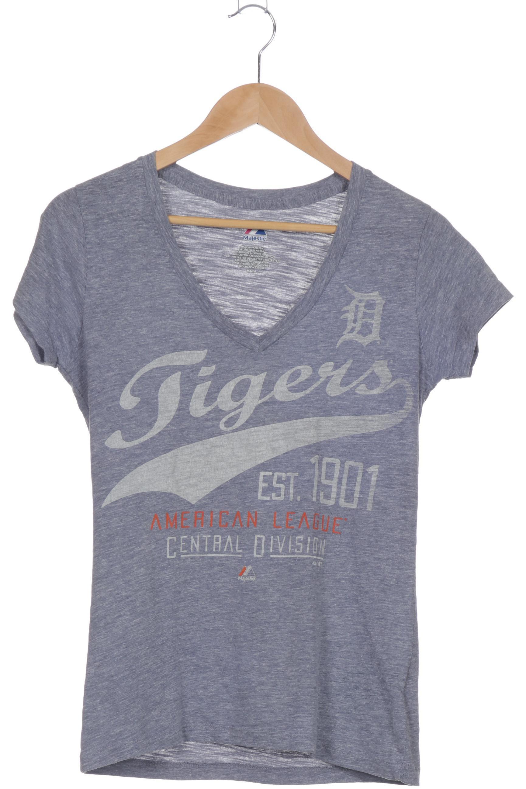 

Majestic Damen T-Shirt, blau, Gr.