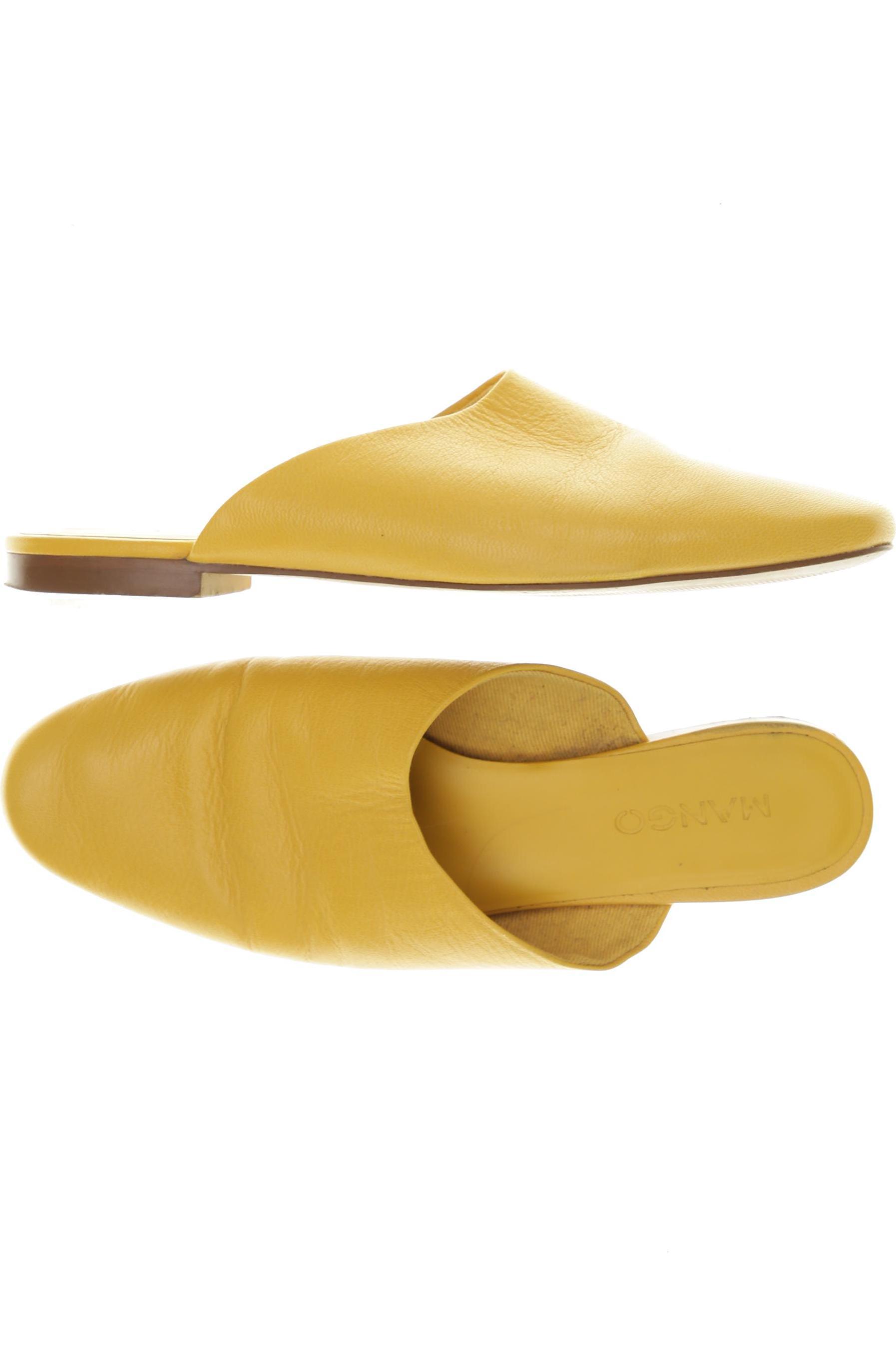 

Mango Damen Sandale, gelb, Gr. 38