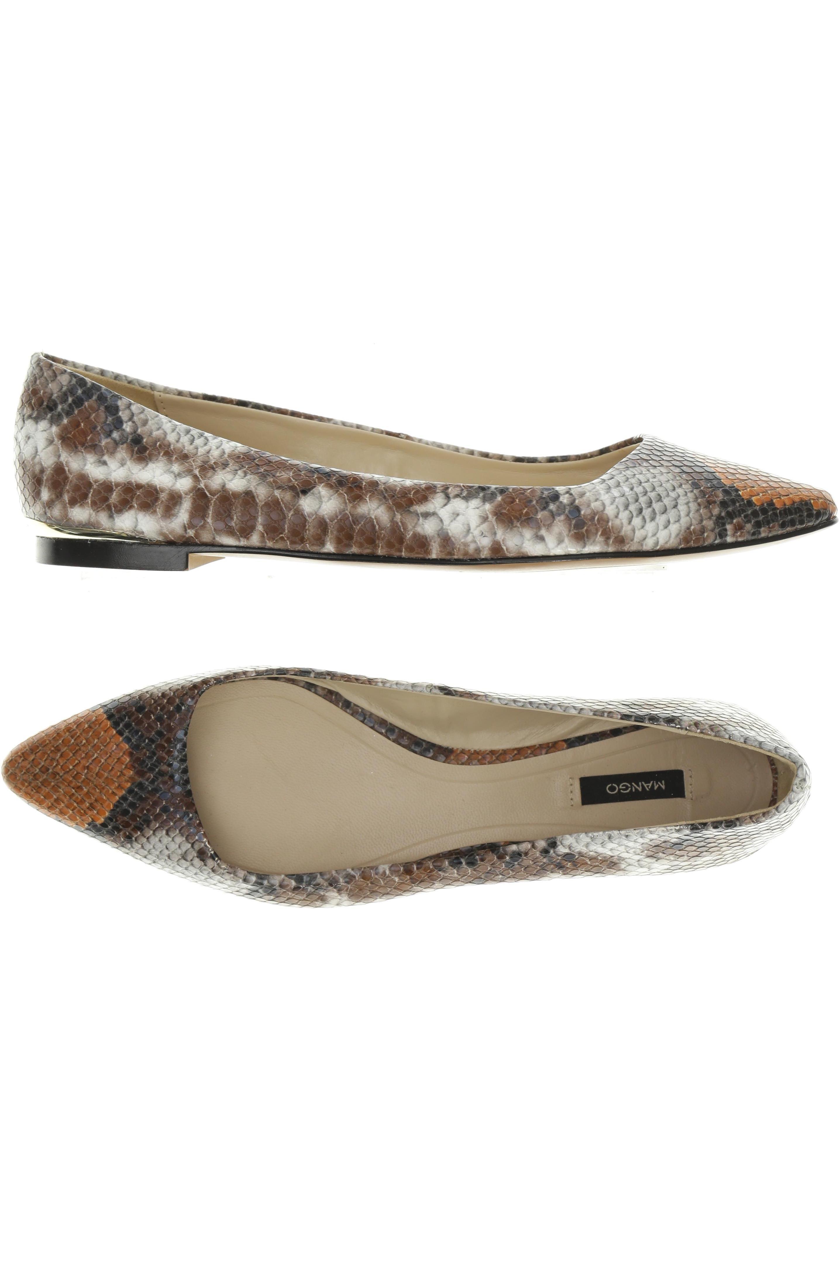 

Mango Damen Ballerinas, braun, Gr. 39