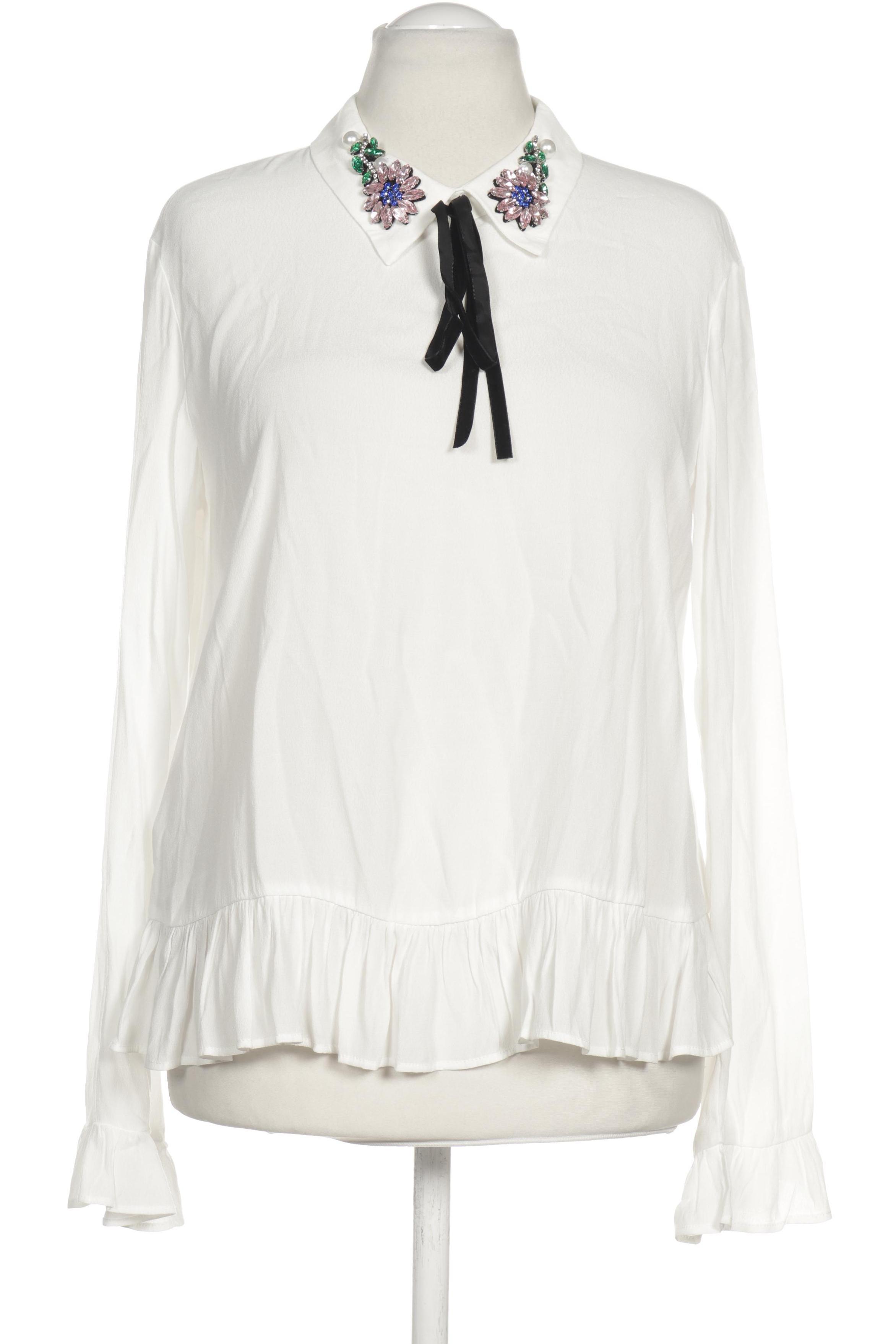 

Mango Damen Bluse, weiß, Gr.