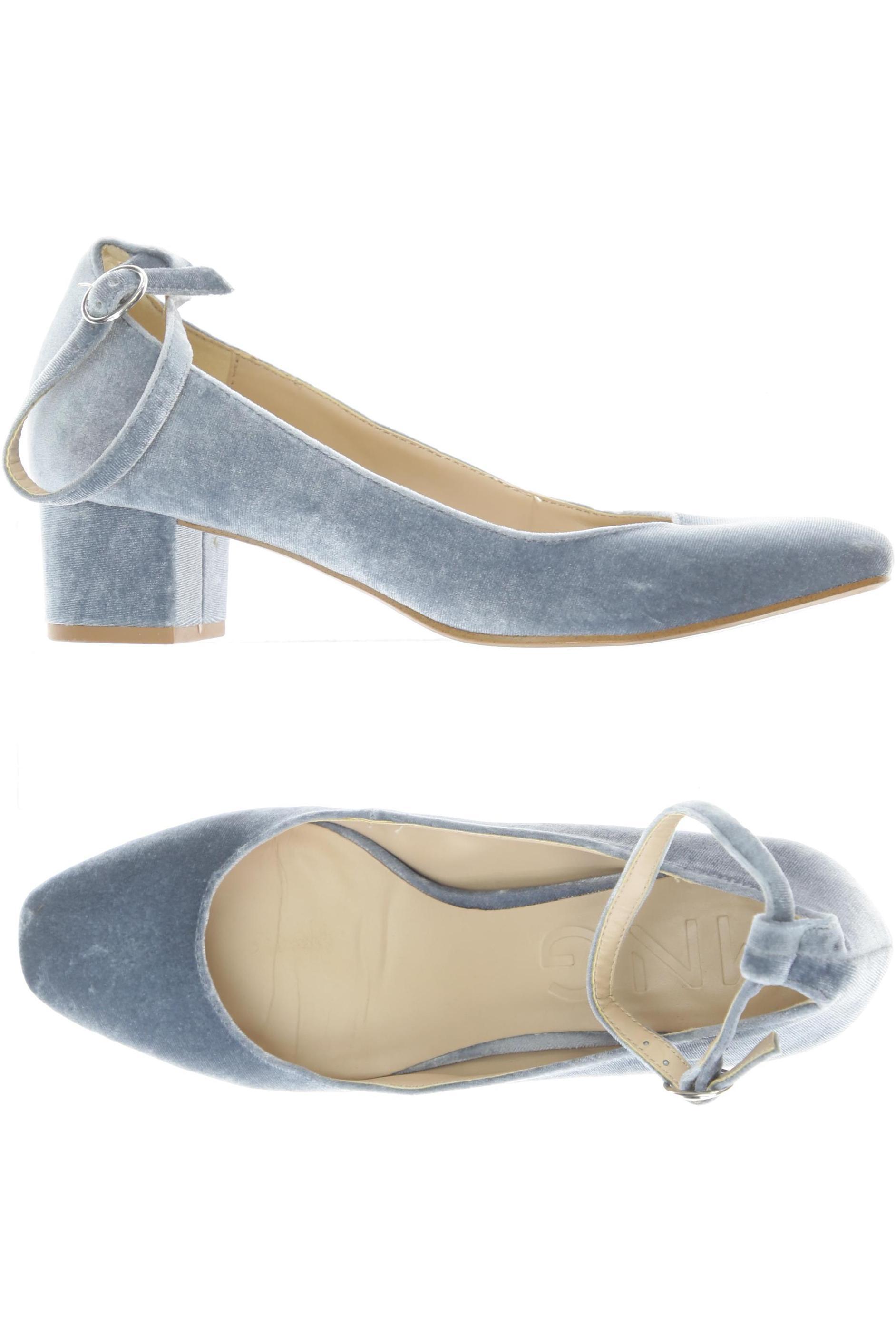 

Mango Damen Pumps, blau, Gr. 39