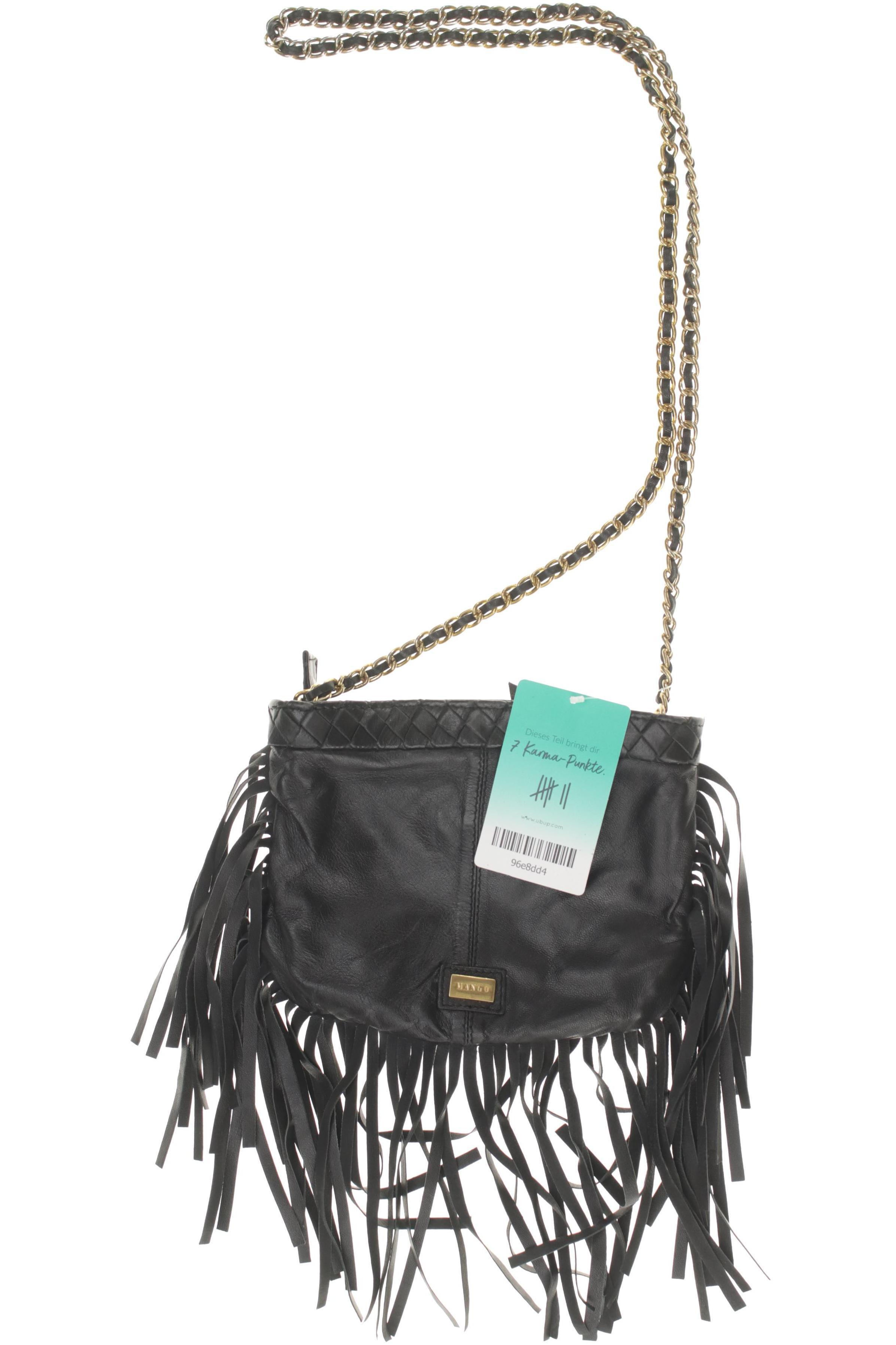 

Mango Damen Handtasche, schwarz, Gr.