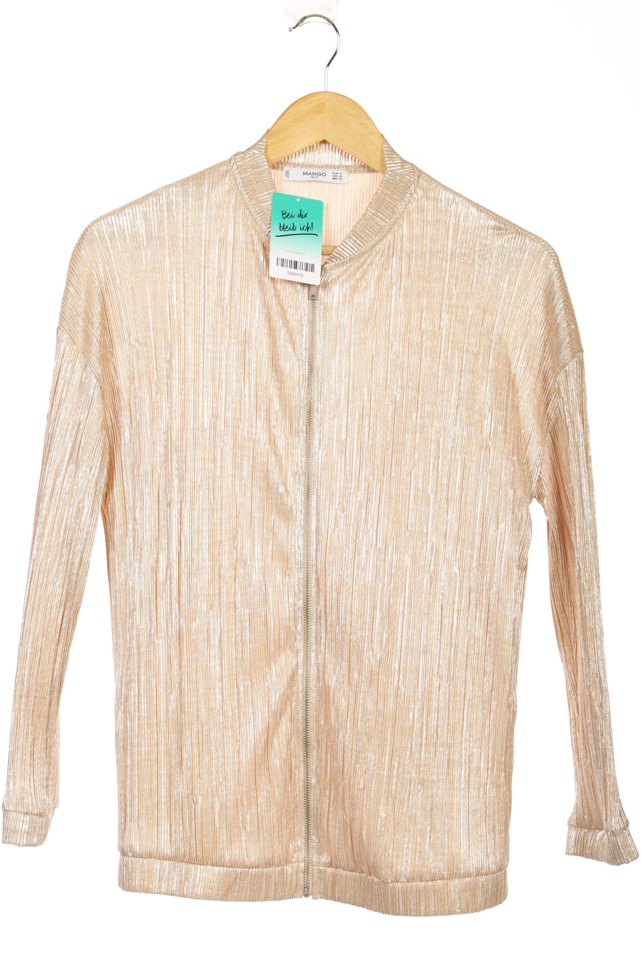 

Mango Damen Jacke, beige, Gr.