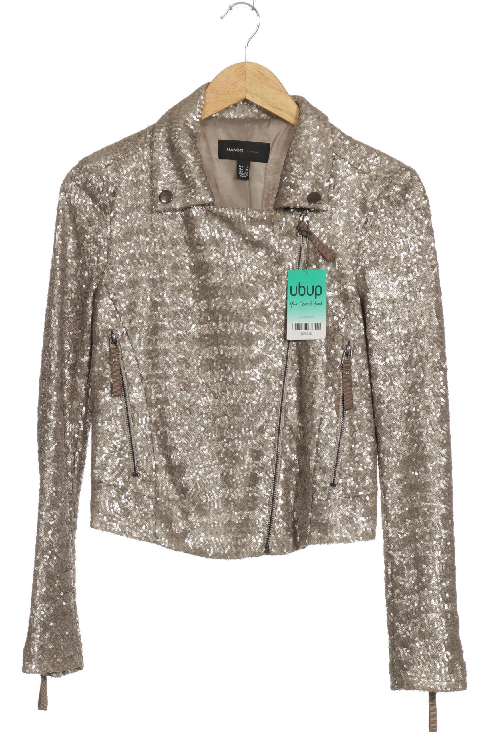 

Mango Damen Jacke, grau, Gr.