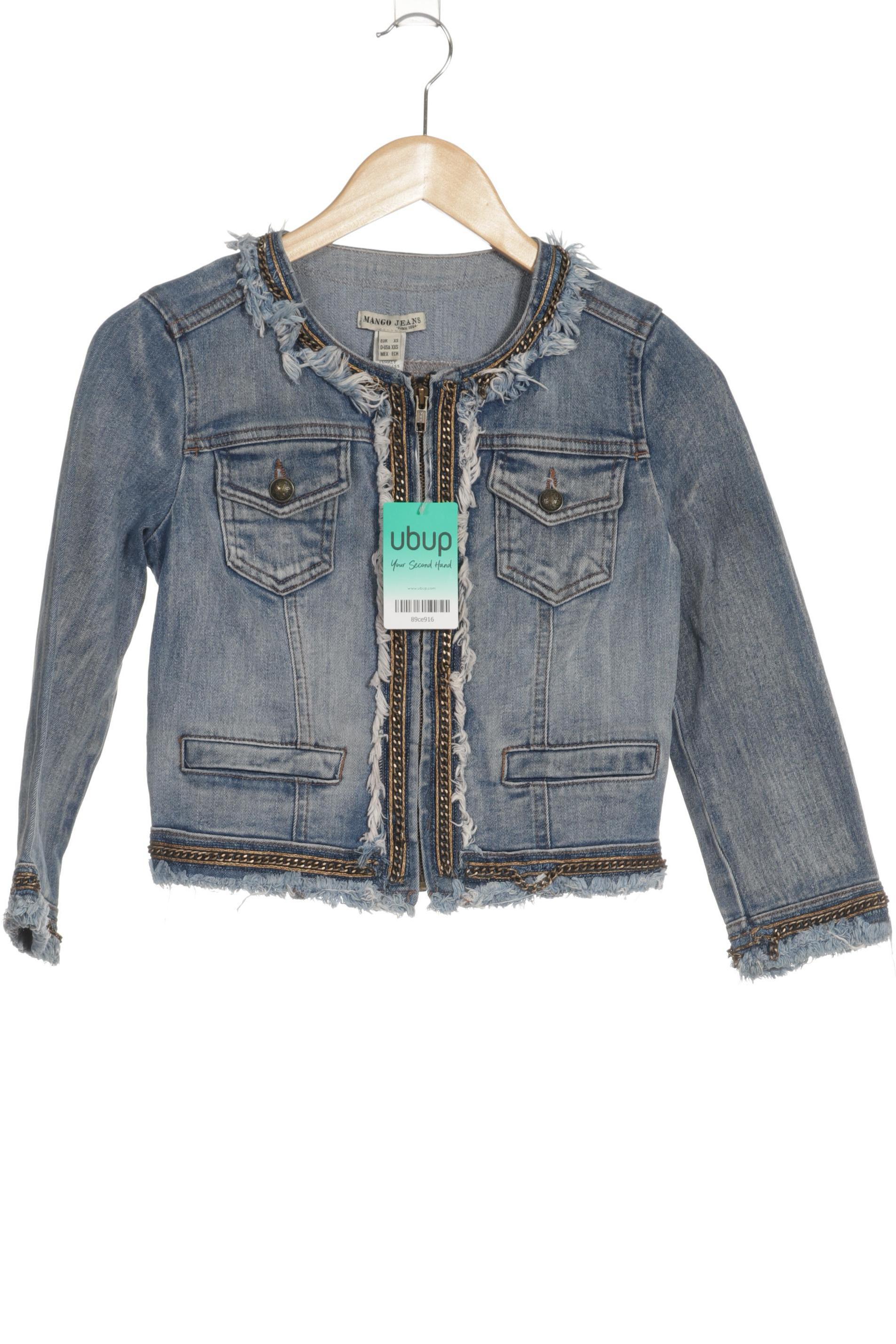 

Mango Damen Jacke, blau, Gr.