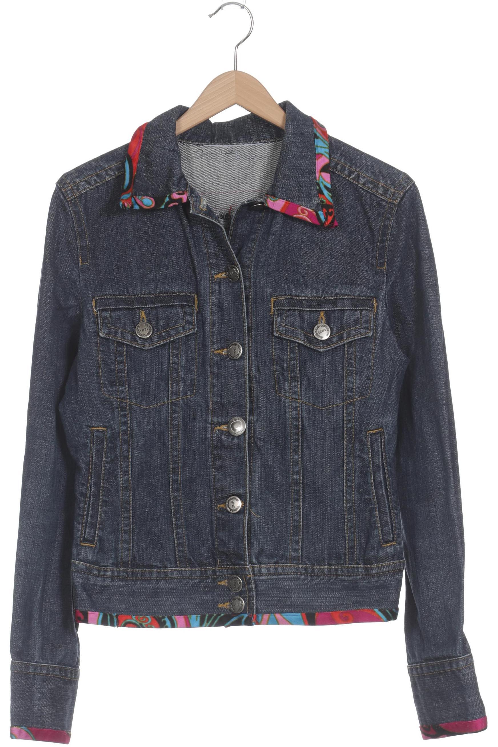 

Mango Damen Jacke, blau, Gr.